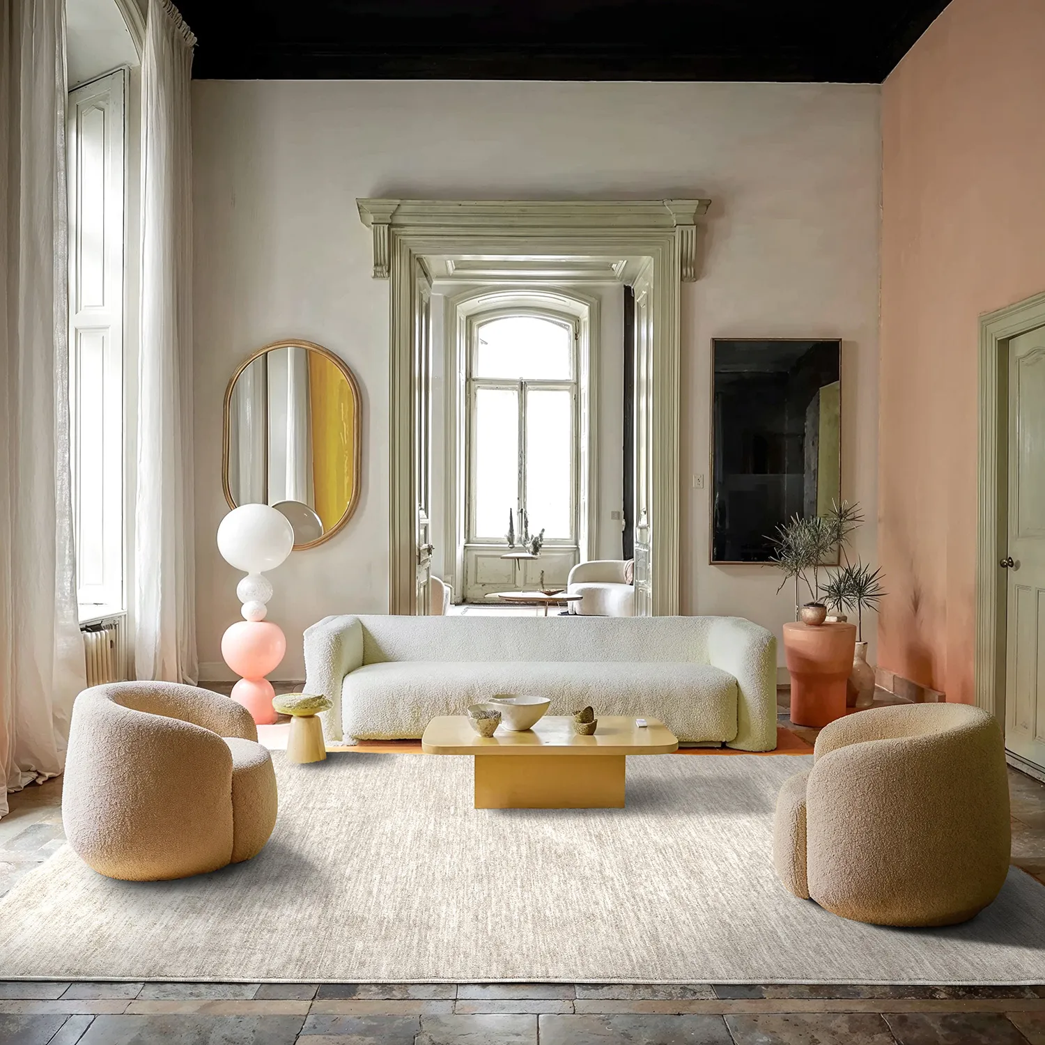 Wilton szőnyeg - Kither (sötét bézs)