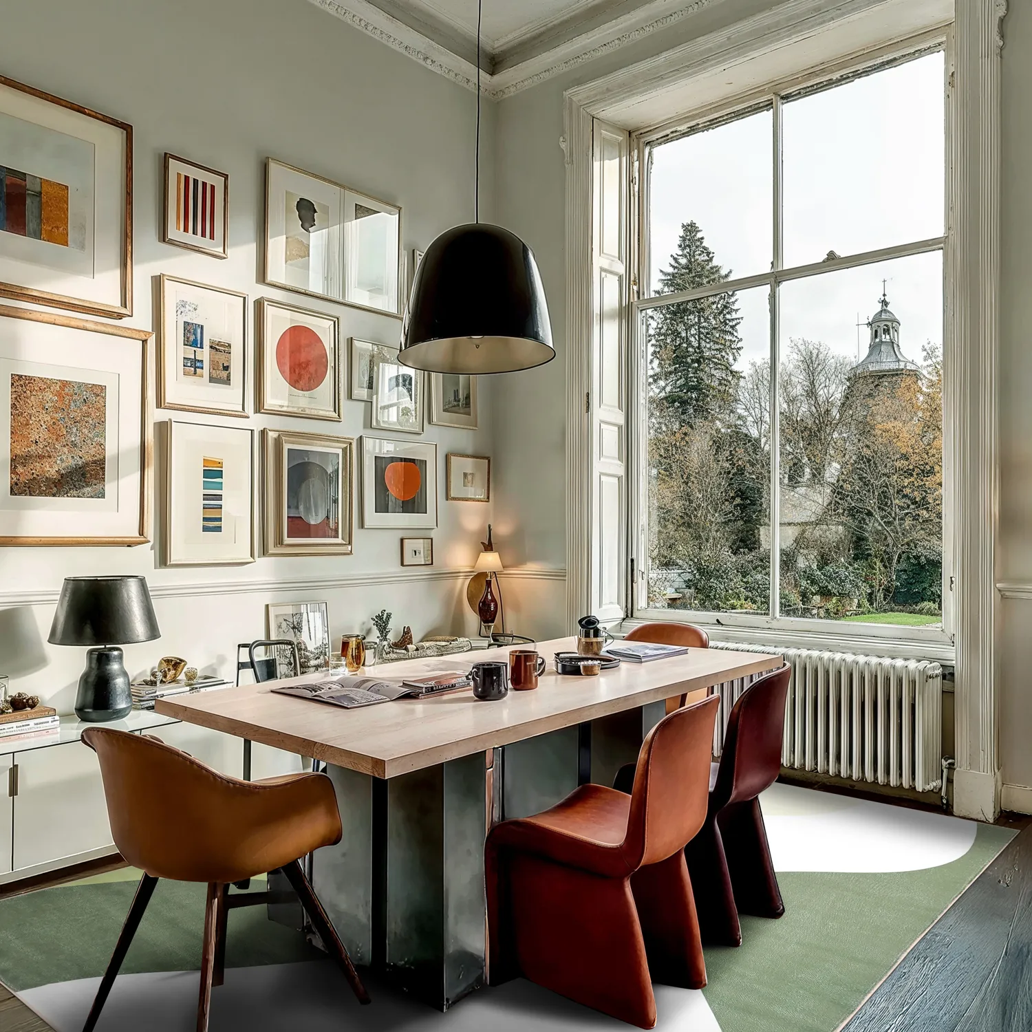 Wilton szőnyeg - Leiden (zöld)