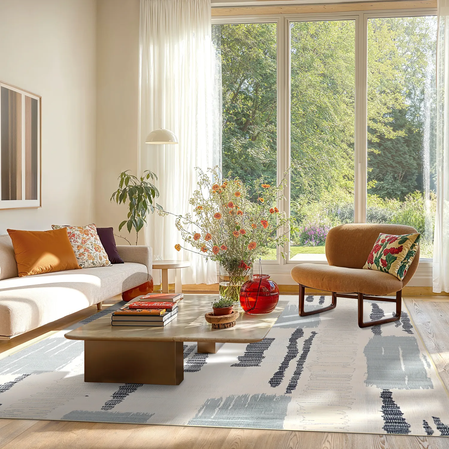 Wilton szőnyeg - Lucerne (szürke/multi)