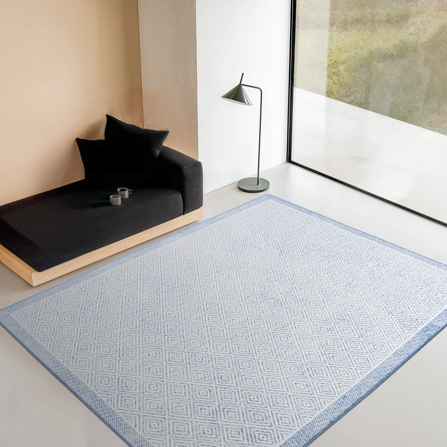 Beltéri és kültéri szőnyeg - Monsaraz (kék)