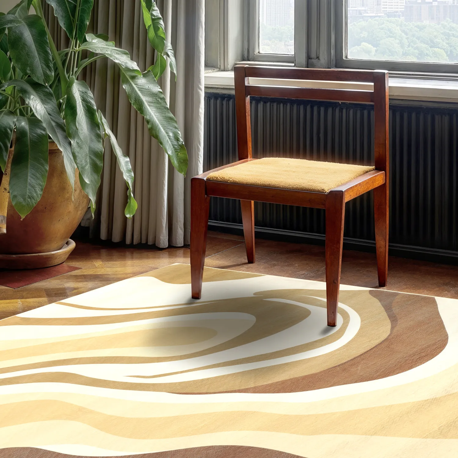 Wilton szőnyeg - Mudgee (barna/multi)