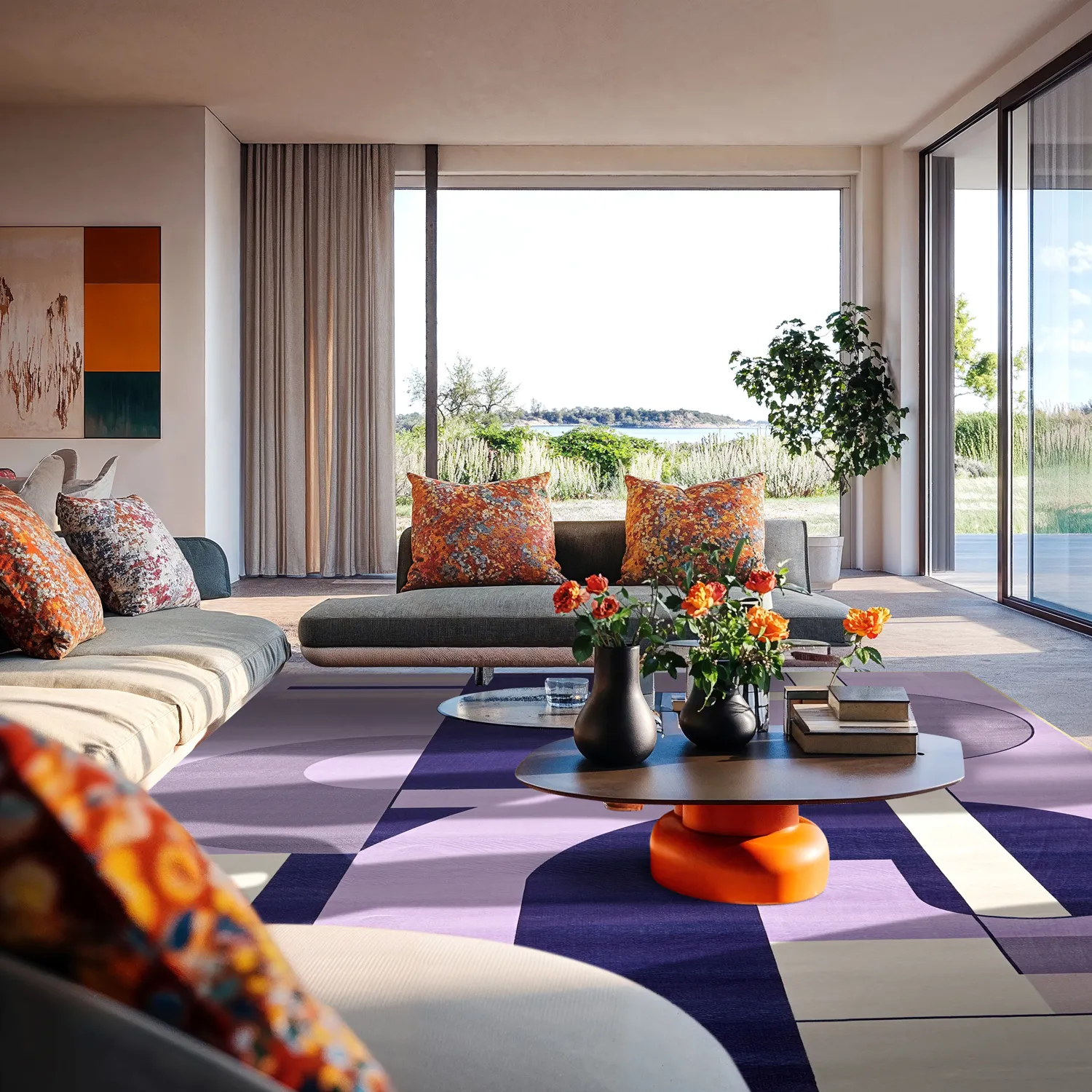 Wilton szőnyeg - Nysa (lila/multi)