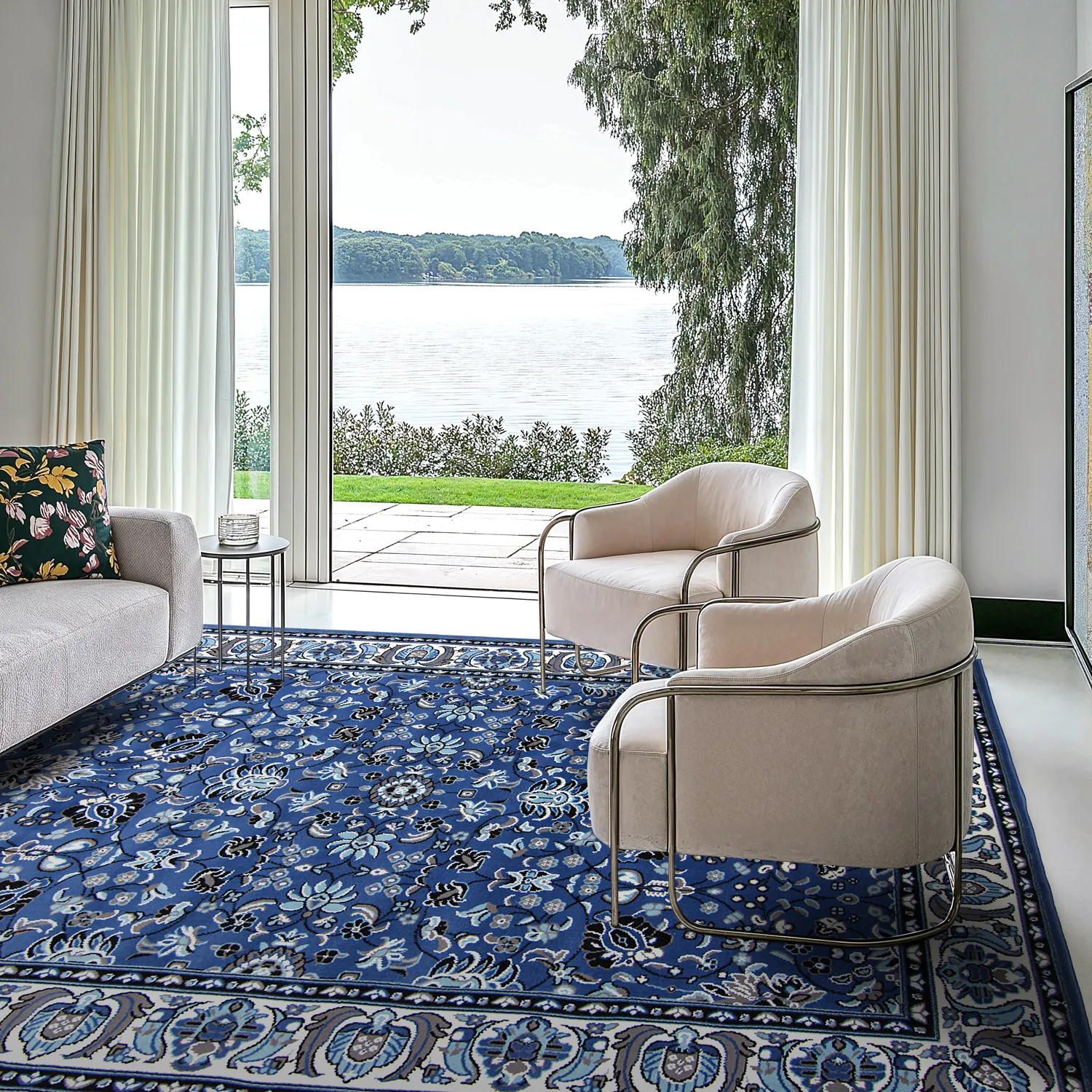 Wilton szőnyeg - Peking Imperial (kék)