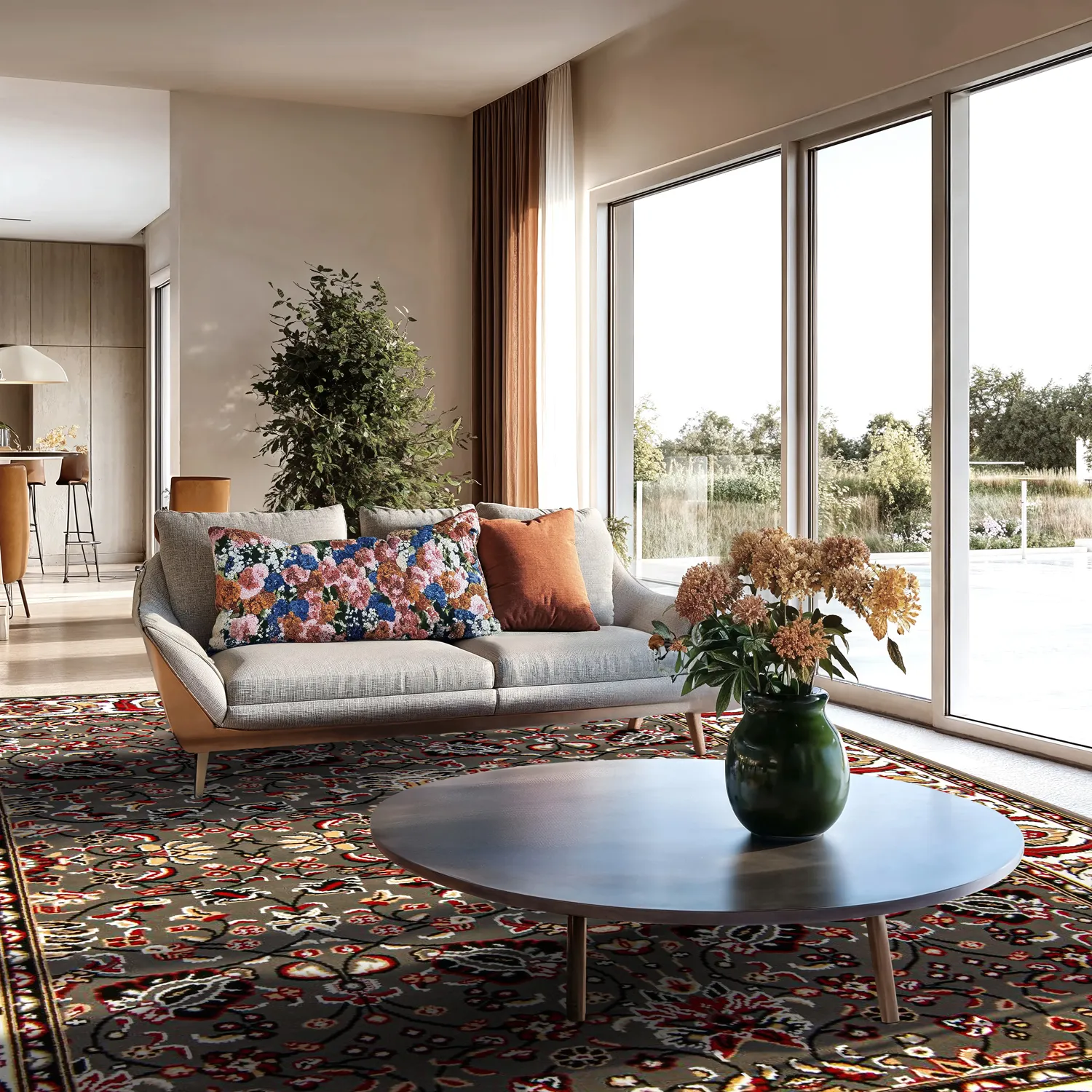 Wilton szőnyeg - Peking Imperial (szürke)