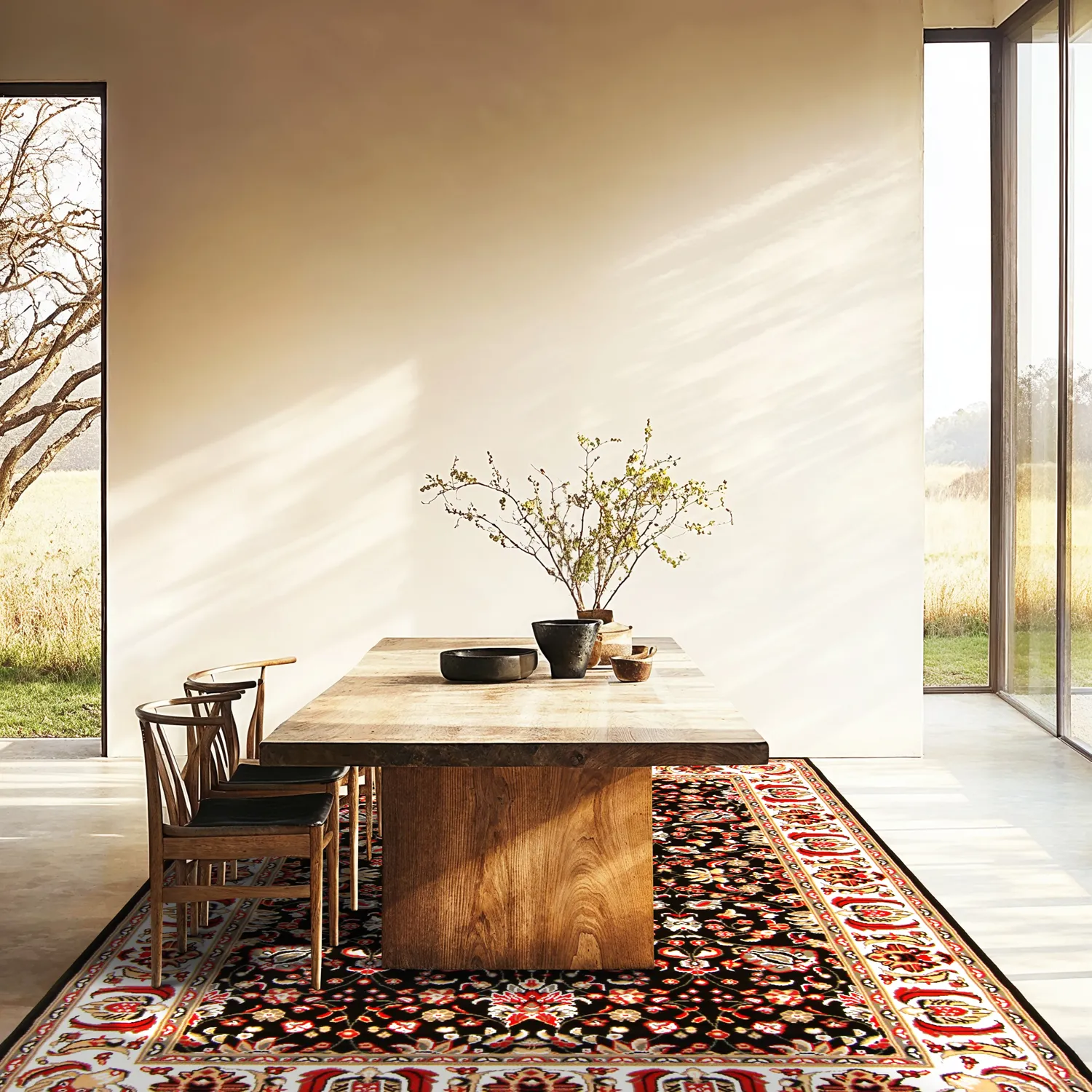 Wilton szőnyeg - Peking Imperial (fekete)