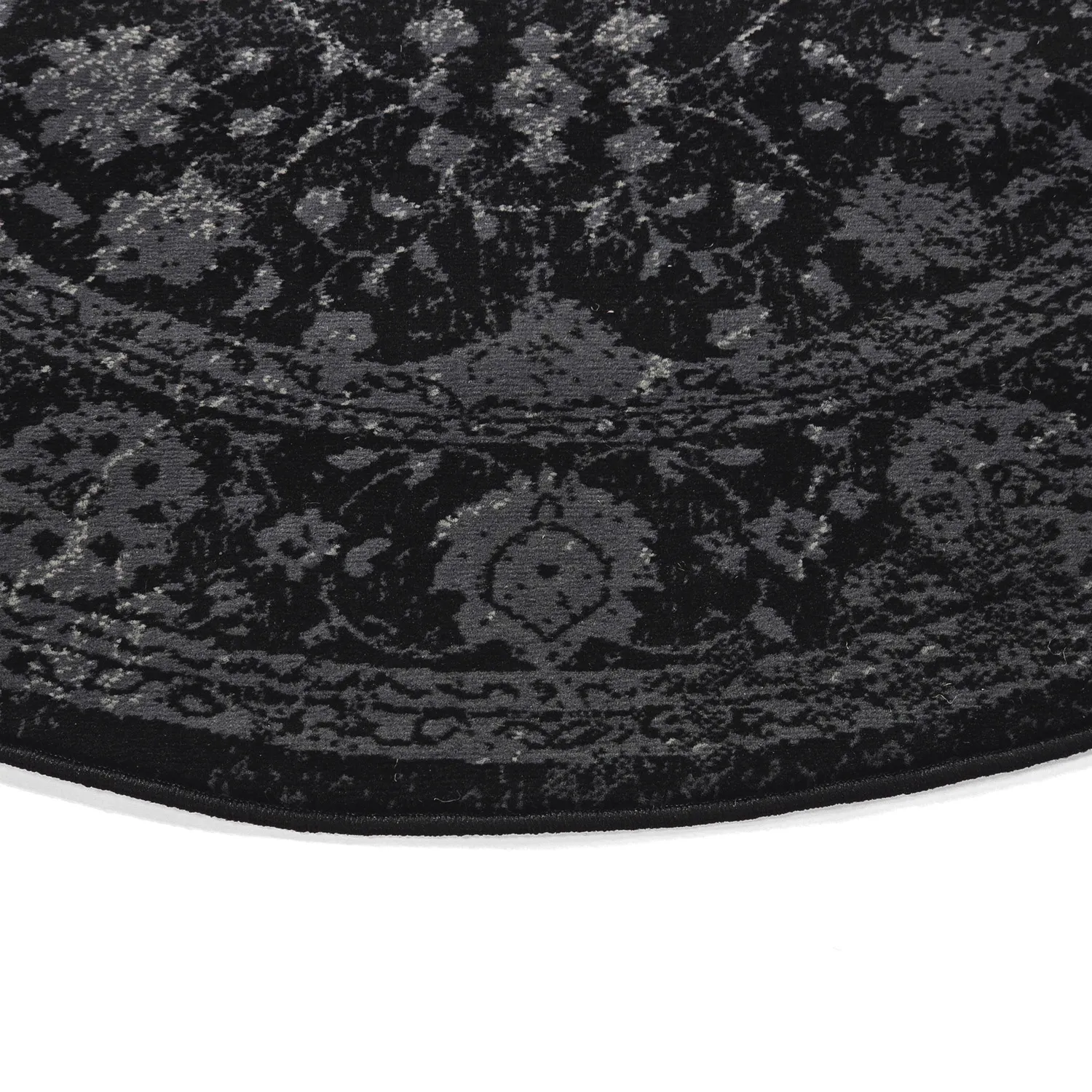 Kerek szőnyeg - Peking Majestic (fekete)