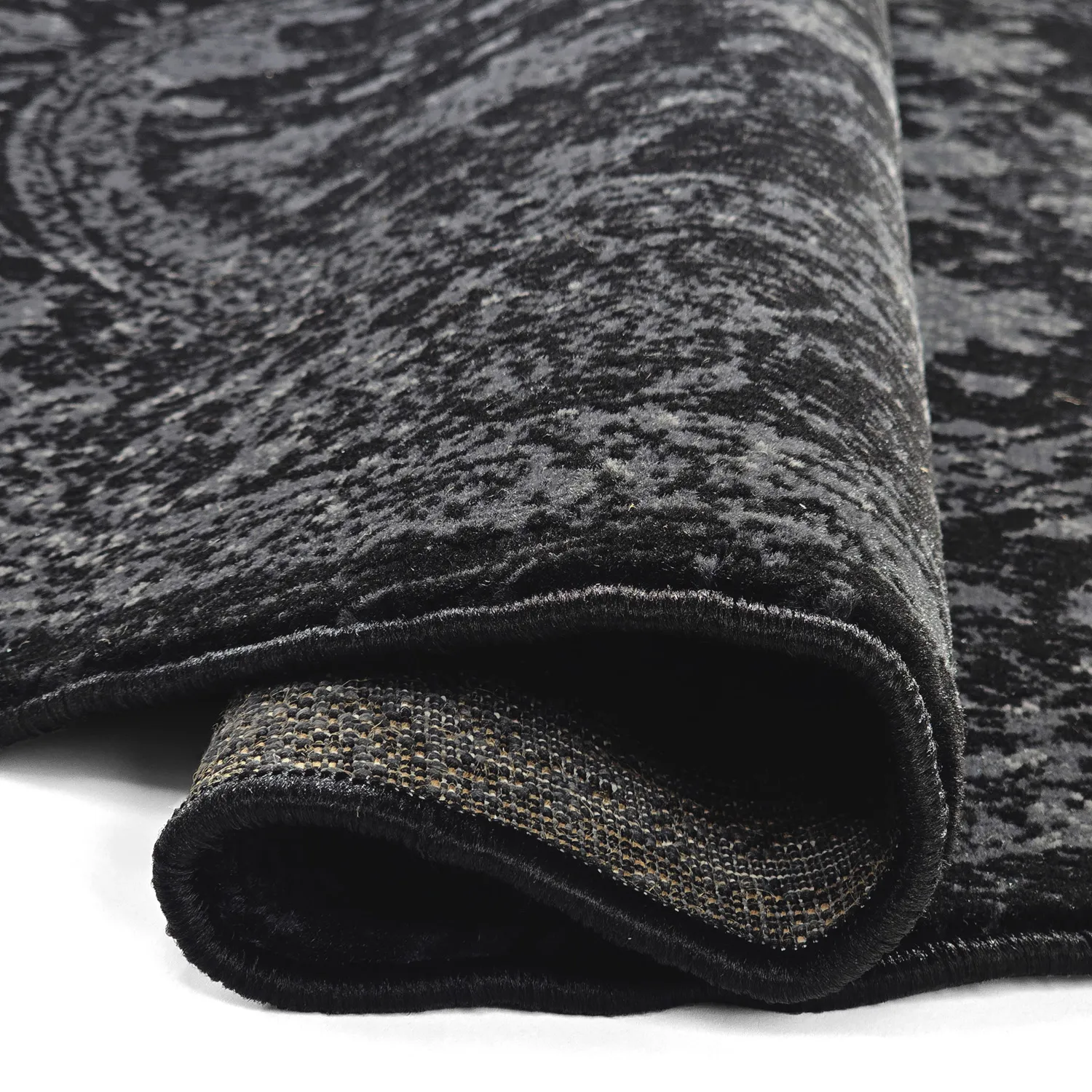 Kerek szőnyeg - Peking Majestic (fekete)