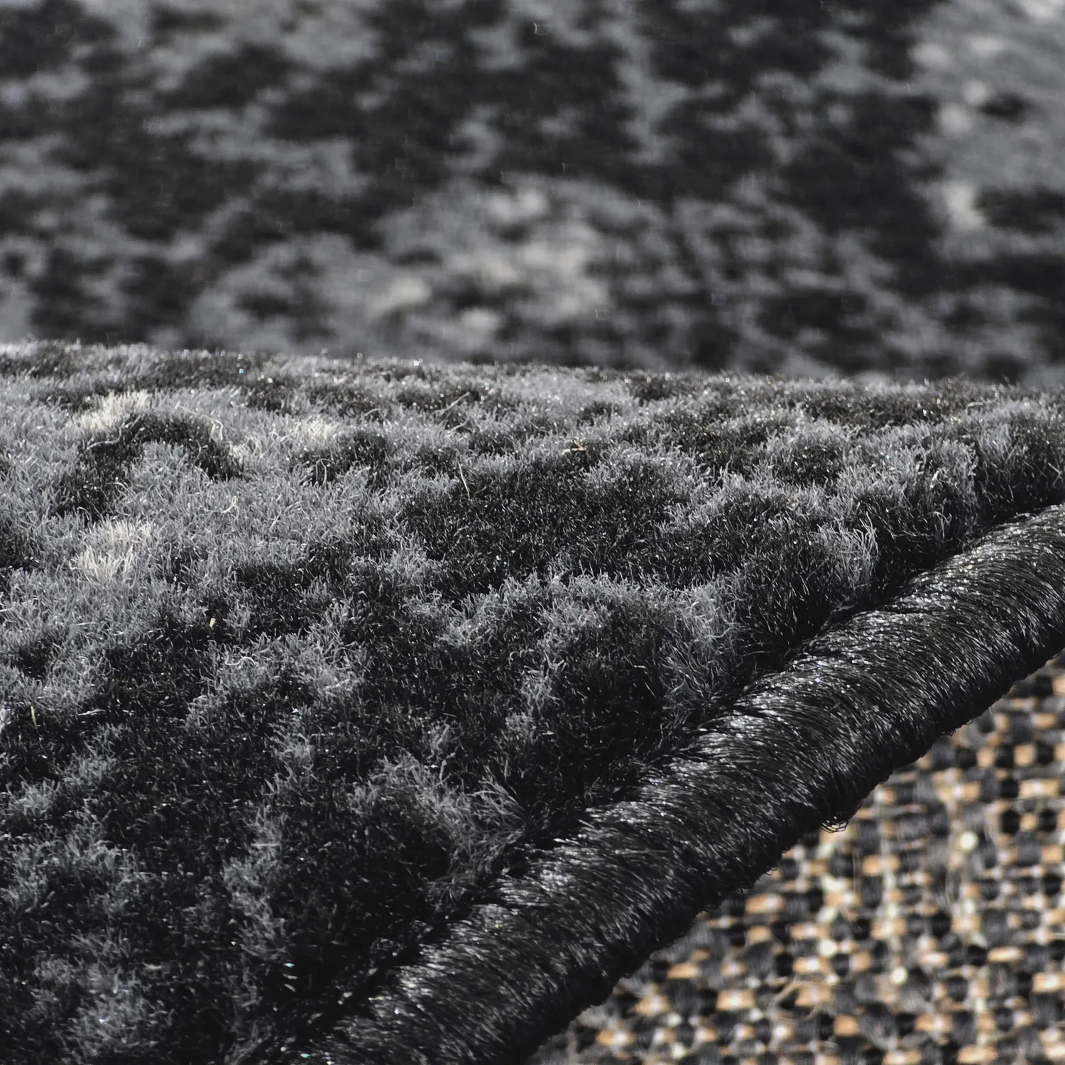 Kerek szőnyeg - Peking Majestic (fekete)