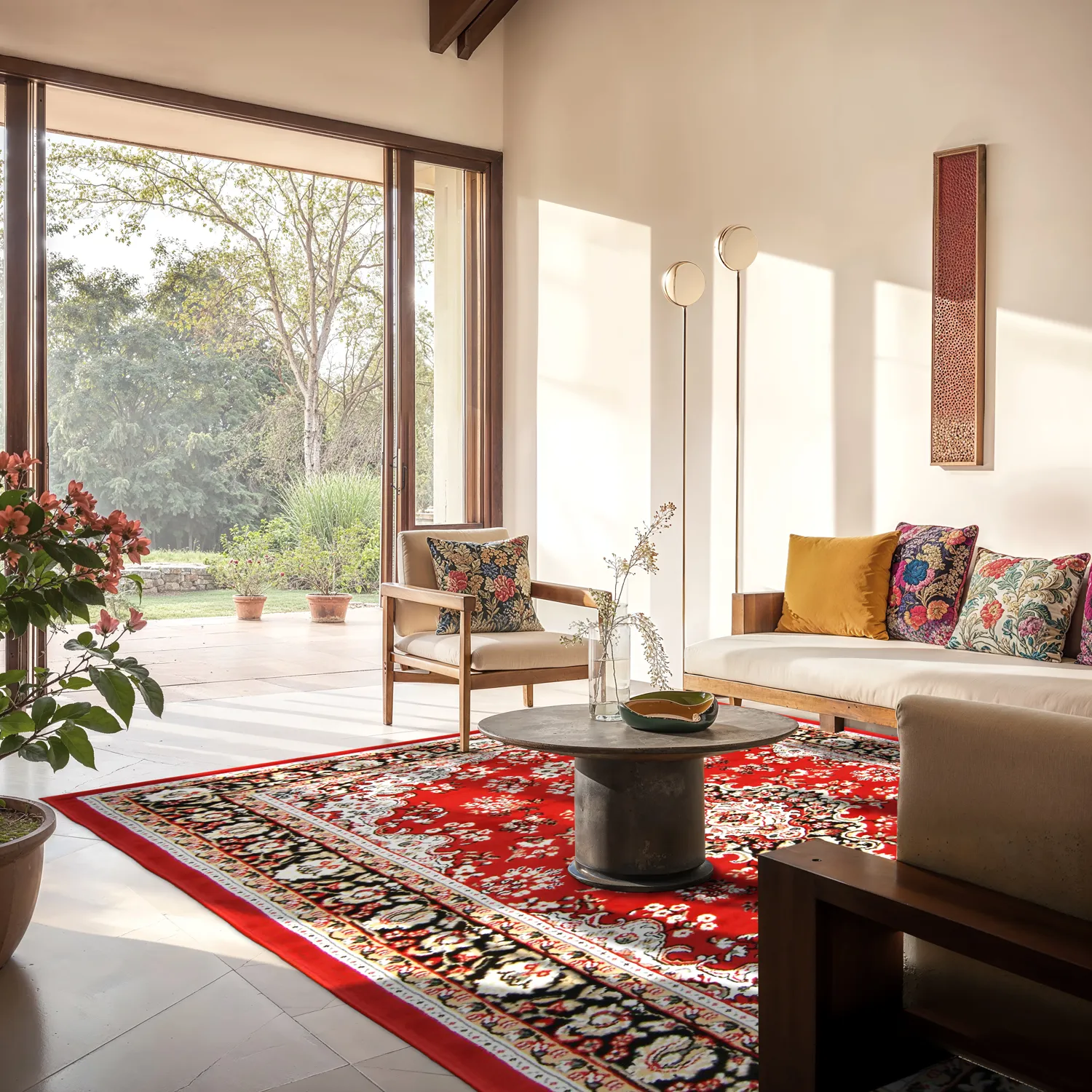 Wilton szőnyeg - Peking (piros)