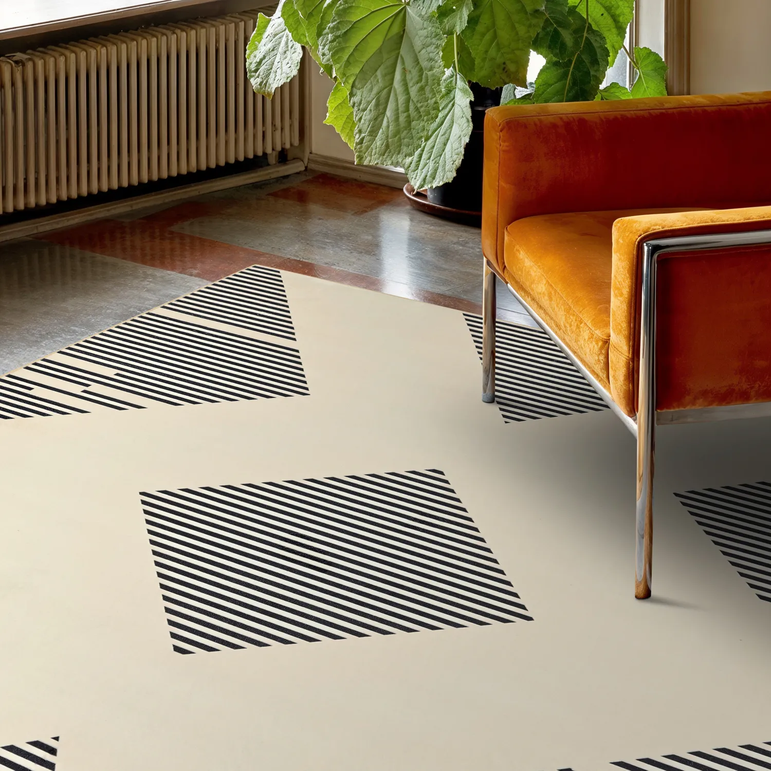 Wilton szőnyeg - Pucon (fekete/krém)