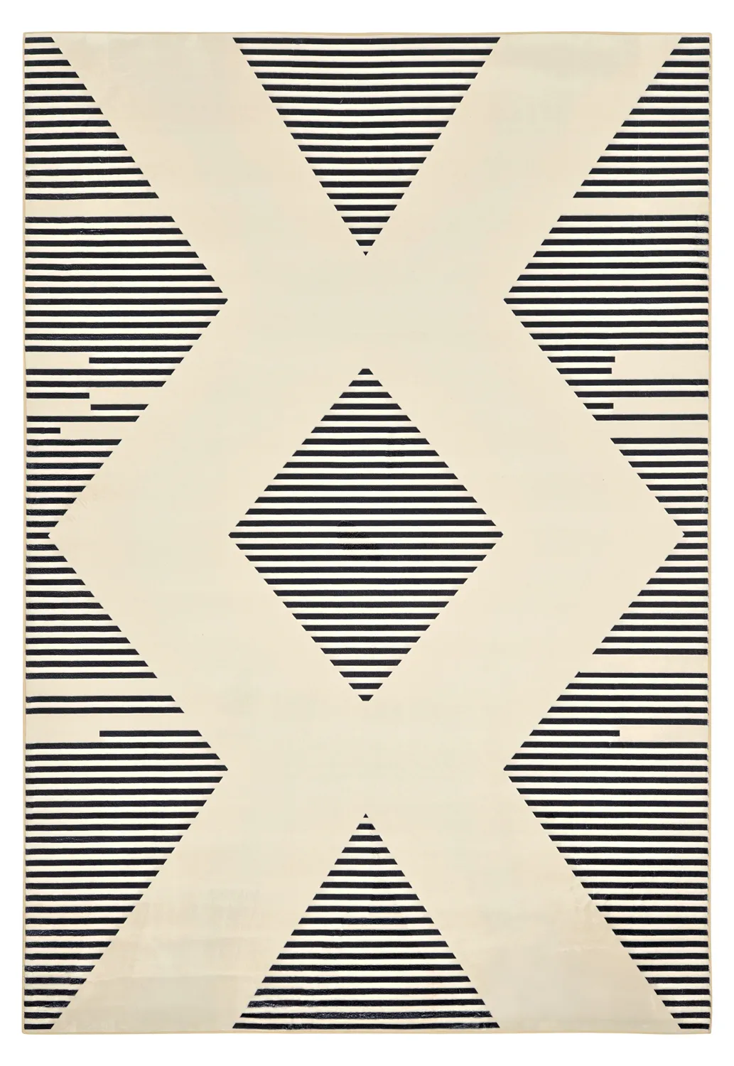 Wilton szőnyeg - Pucon (fekete/krém)