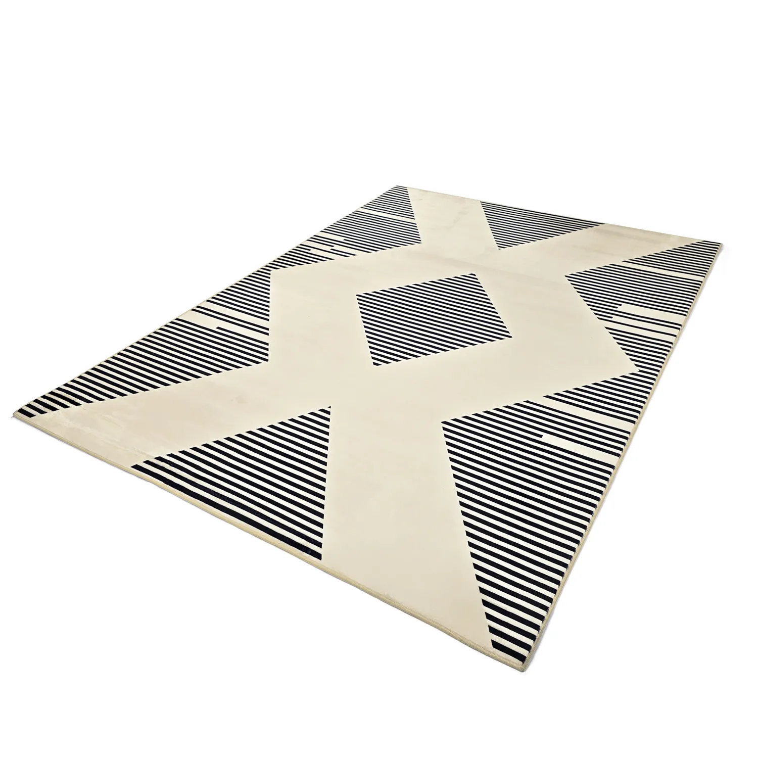 Wilton szőnyeg - Pucon (fekete/krém)