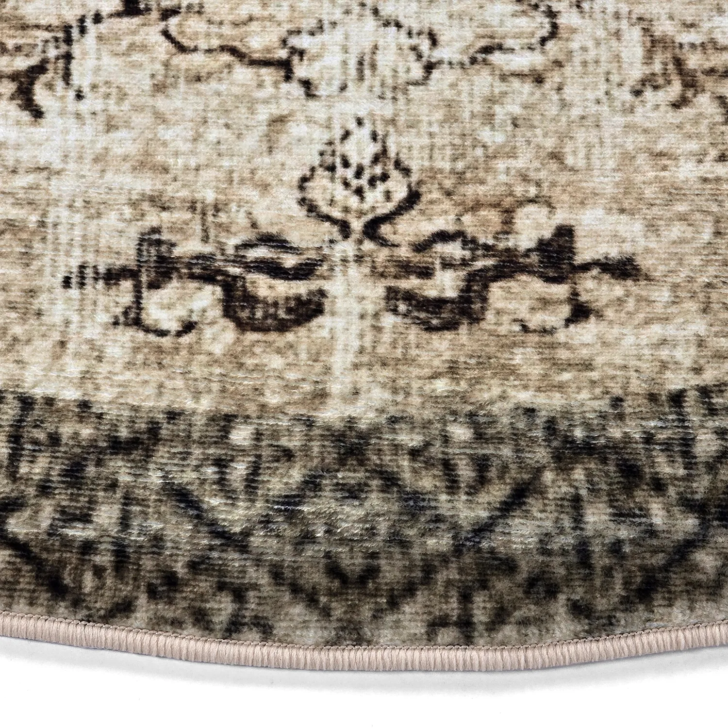 Kerek szőnyeg - Rosalie (barna)