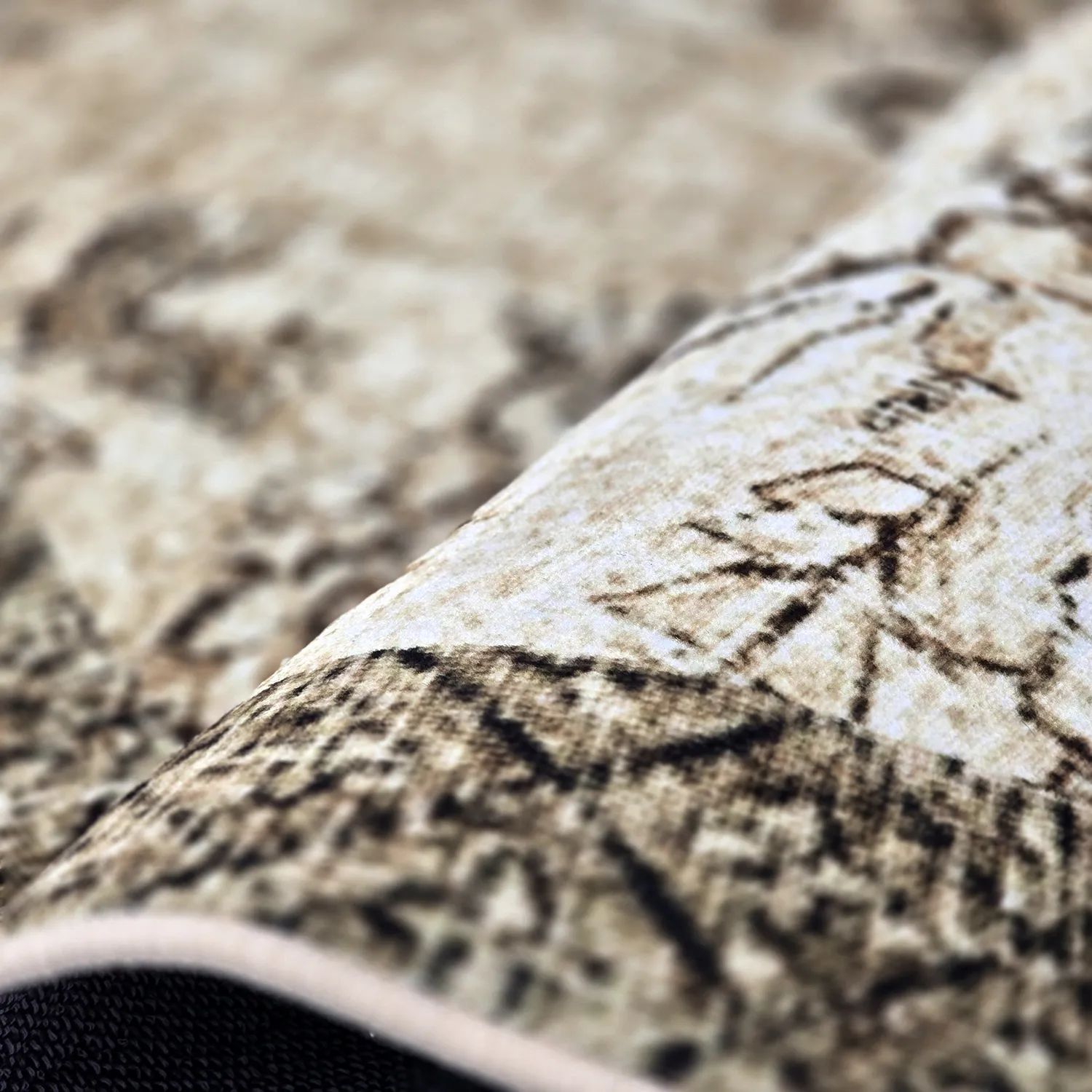 Kerek szőnyeg - Rosalie (barna)