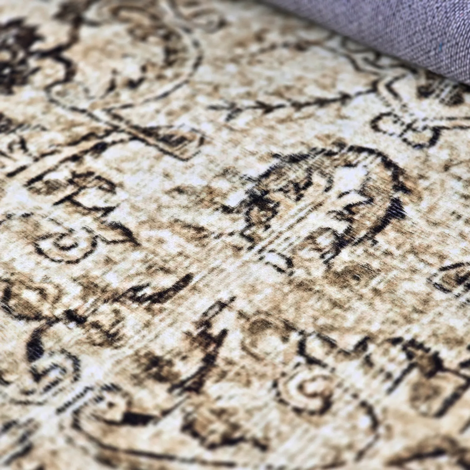 Kerek szőnyeg - Rosalie (barna)