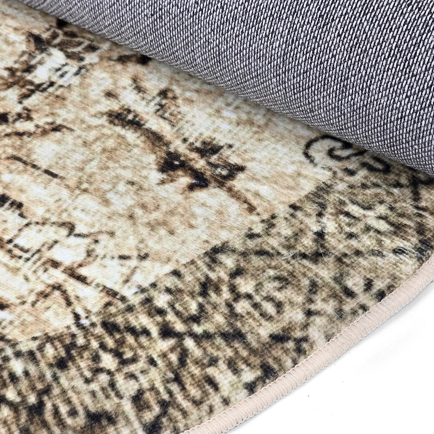 Kerek szőnyeg - Rosalie (barna)