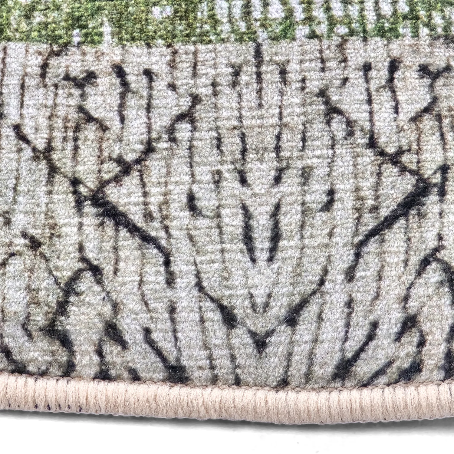 Kerek szőnyeg - Rosalie (zöld)