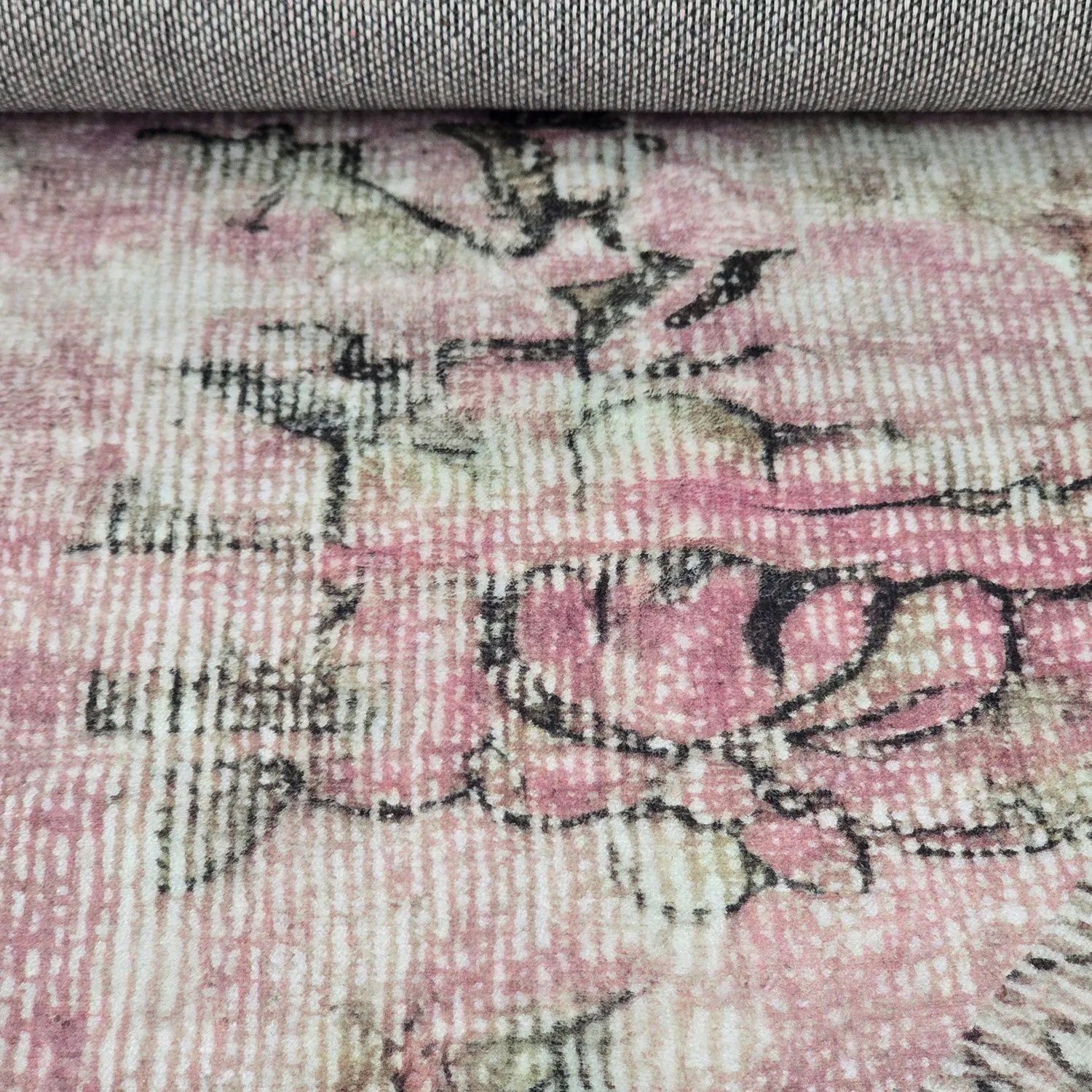 Kerek szőnyeg - Rosalie (rózsaszín)