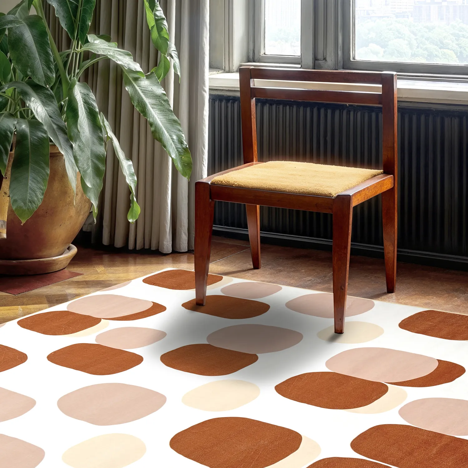 Wilton szőnyeg - Sapa (barna/multi)