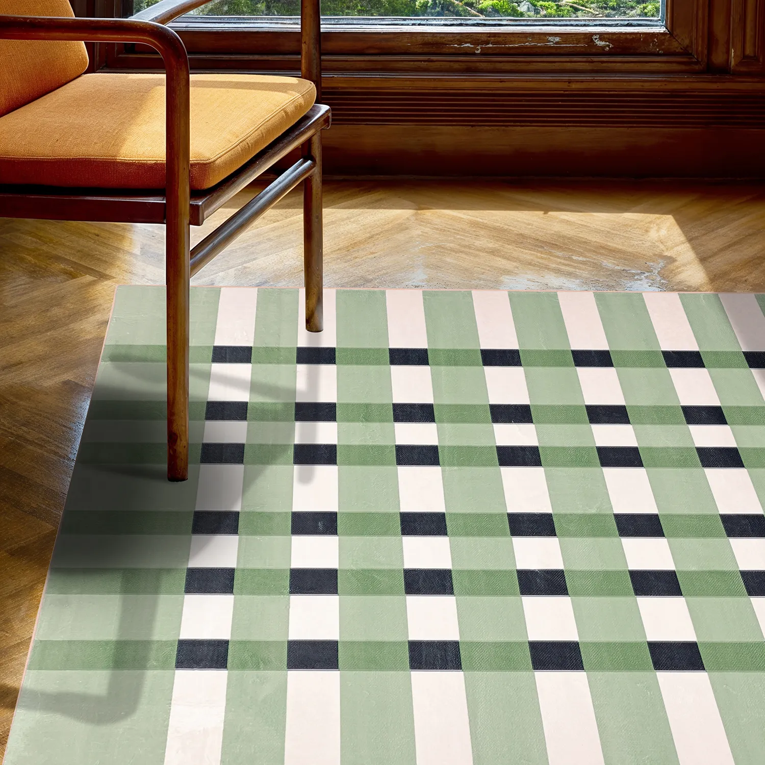 Wilton szőnyeg - Sedona (zöld/multi)