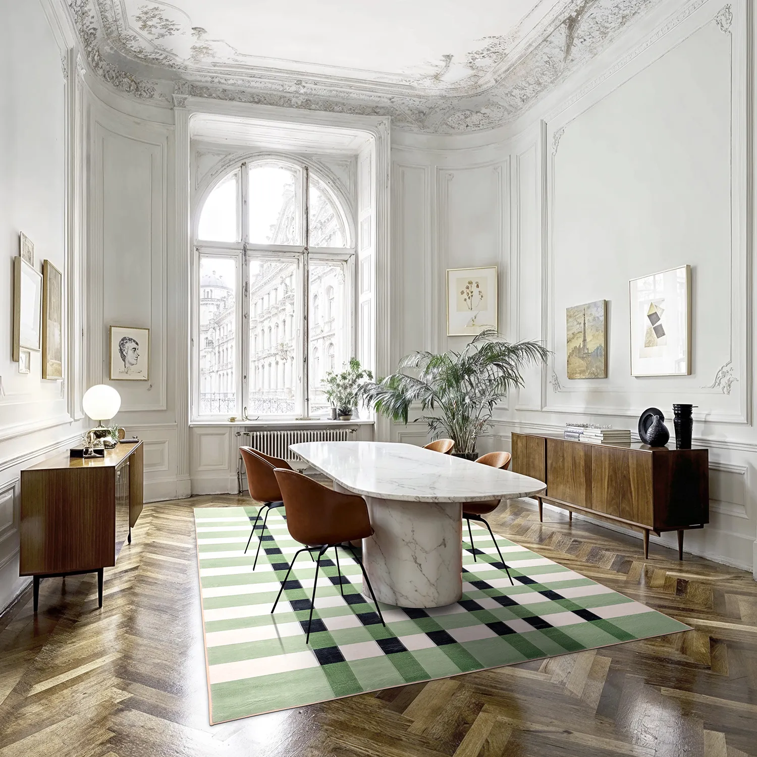 Wilton szőnyeg - Sedona (zöld/multi)