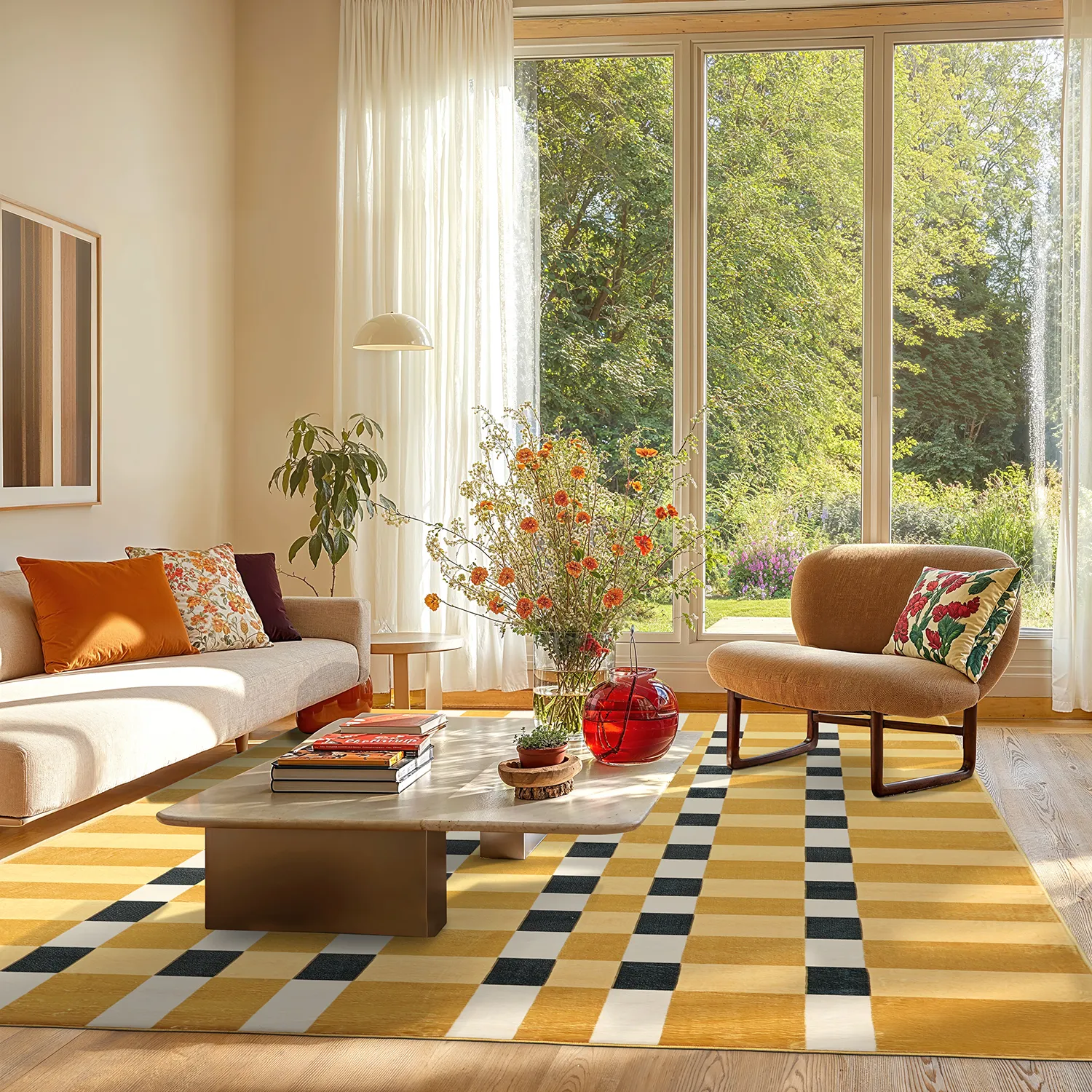 Wilton szőnyeg - Sedona (sárga/multi)