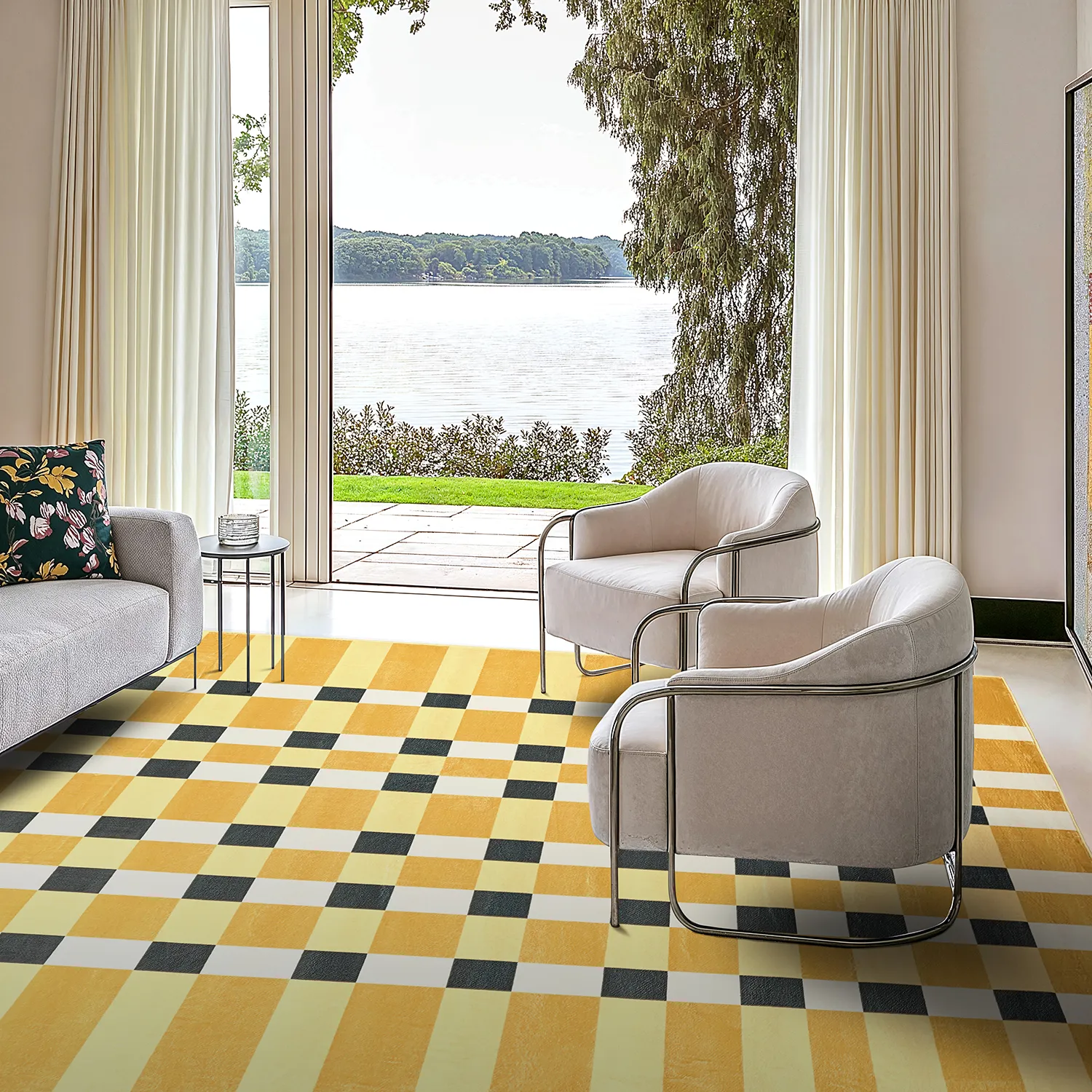 Wilton szőnyeg - Sedona (sárga/multi)