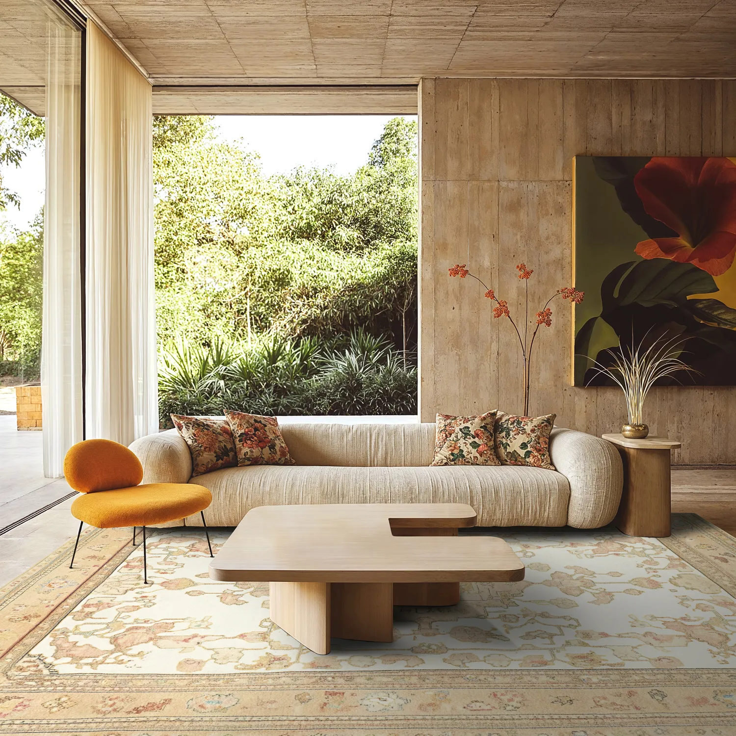 Wilton szőnyeg - Siwa (sárgabarack)