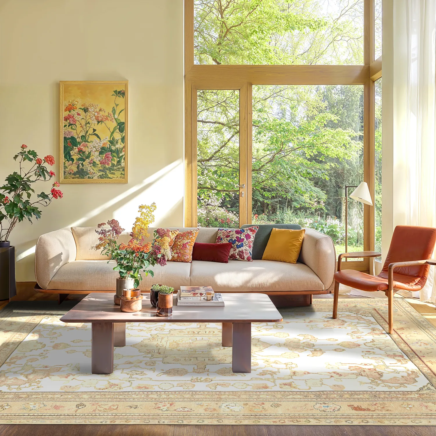 Wilton szőnyeg - Siwa (sárgabarack)