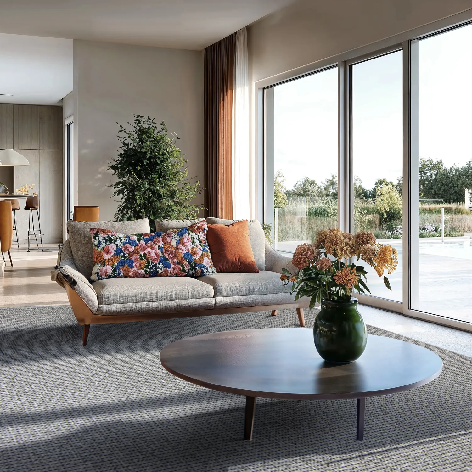 Beltéri és kültéri szőnyeg - Tromsø (antracit)