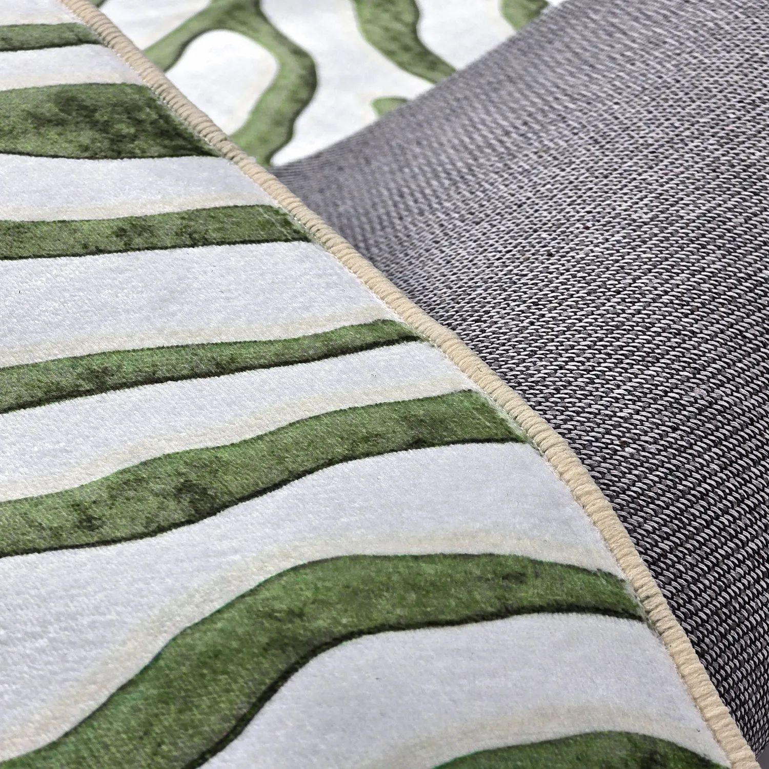 Wilton szőnyeg - Zebra (zöld)