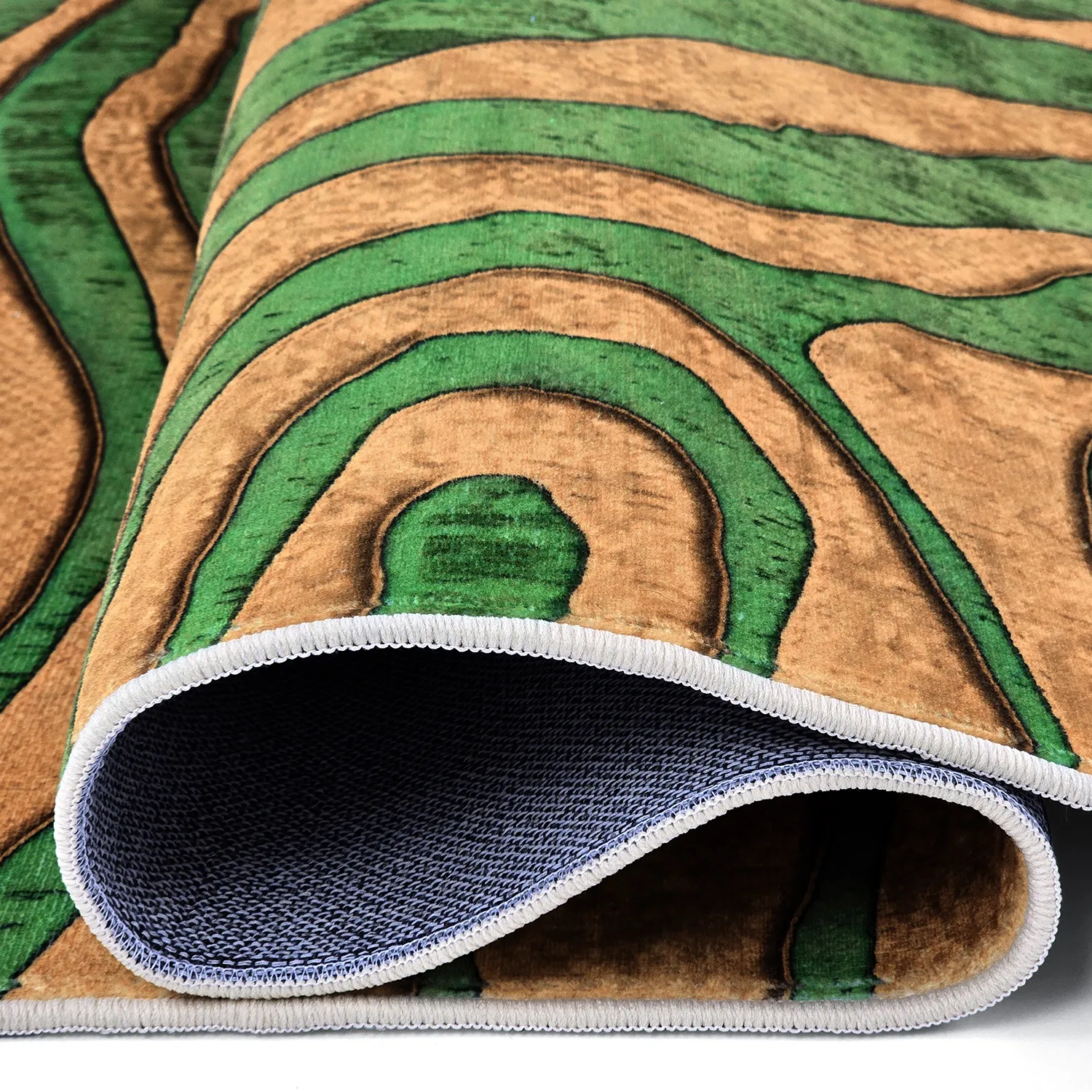 Wilton szőnyeg - Zebra (zöld/narancs)