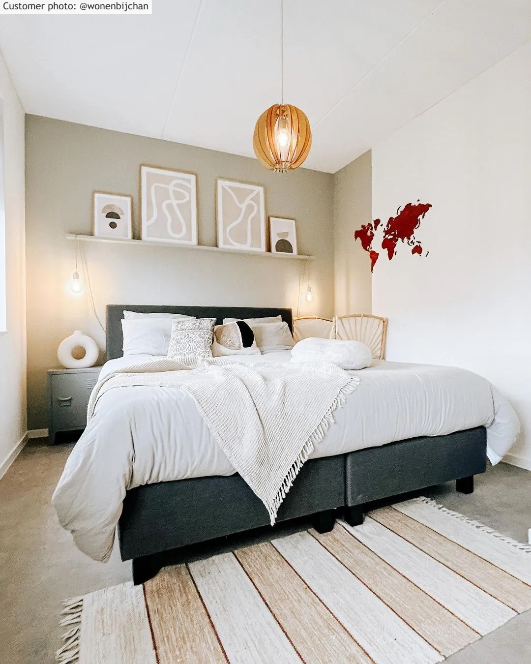 Rongyszőnyeg - Julia (bézs)