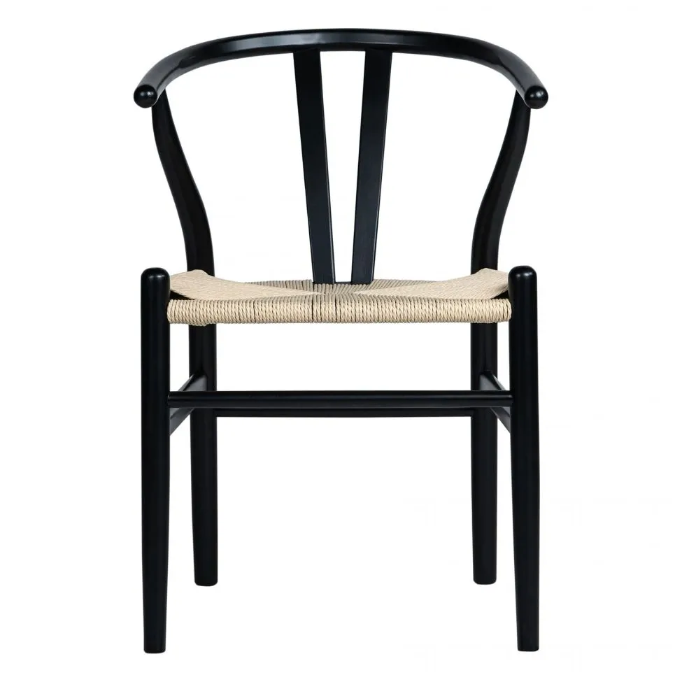 Szék - Alta (fekete/bézs) - 2 db