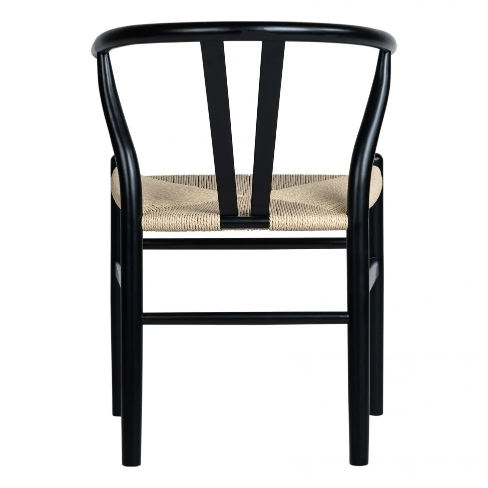 Szék - Alta (fekete/bézs) - 2 db