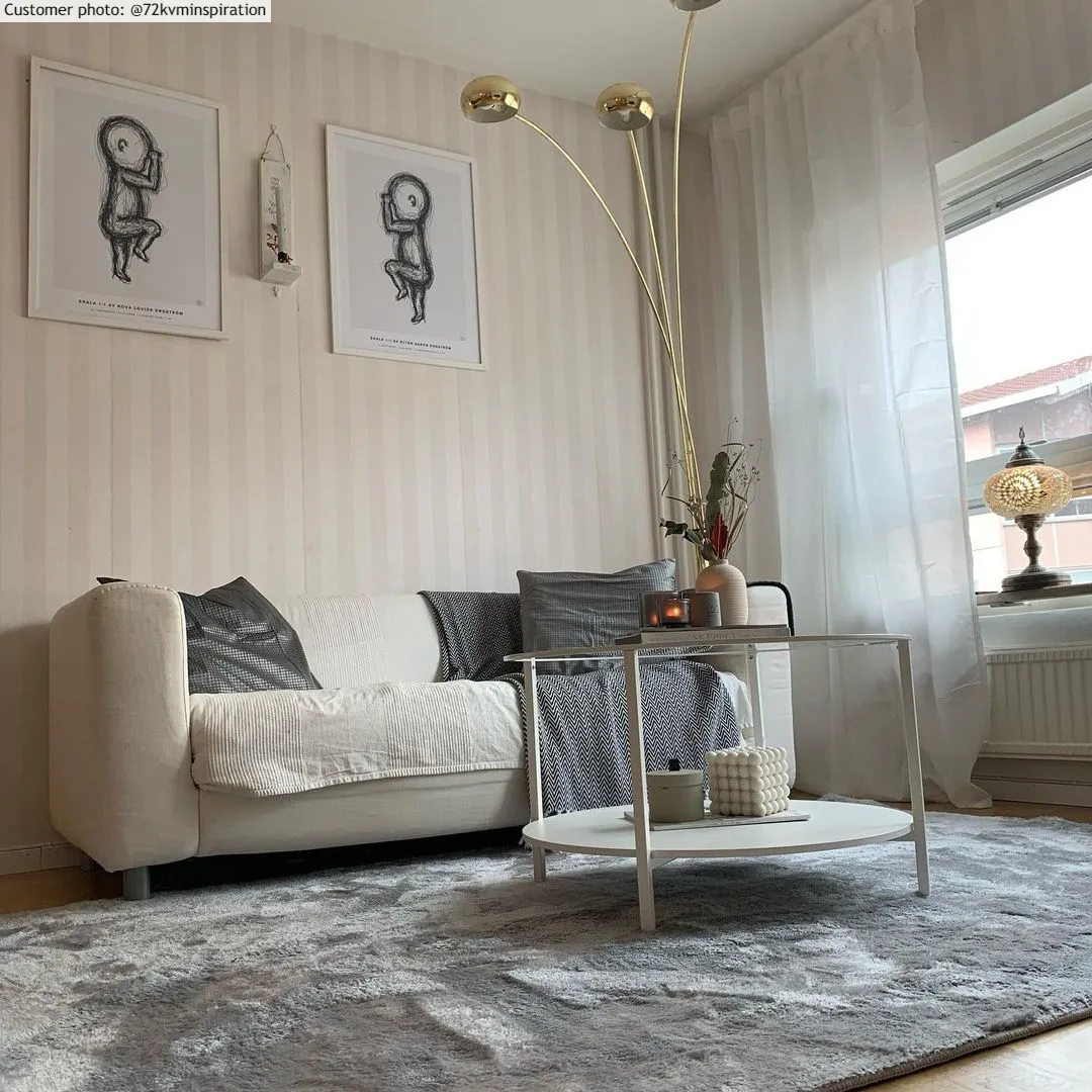 Shaggy szőnyeg - Aranga Super Soft Fur (szürke)