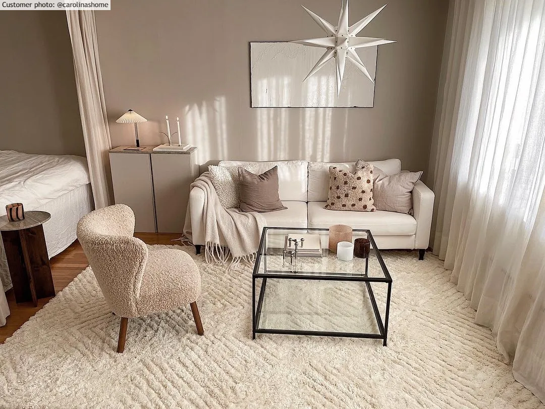 Kerek szőnyegek - Monti (offwhite)