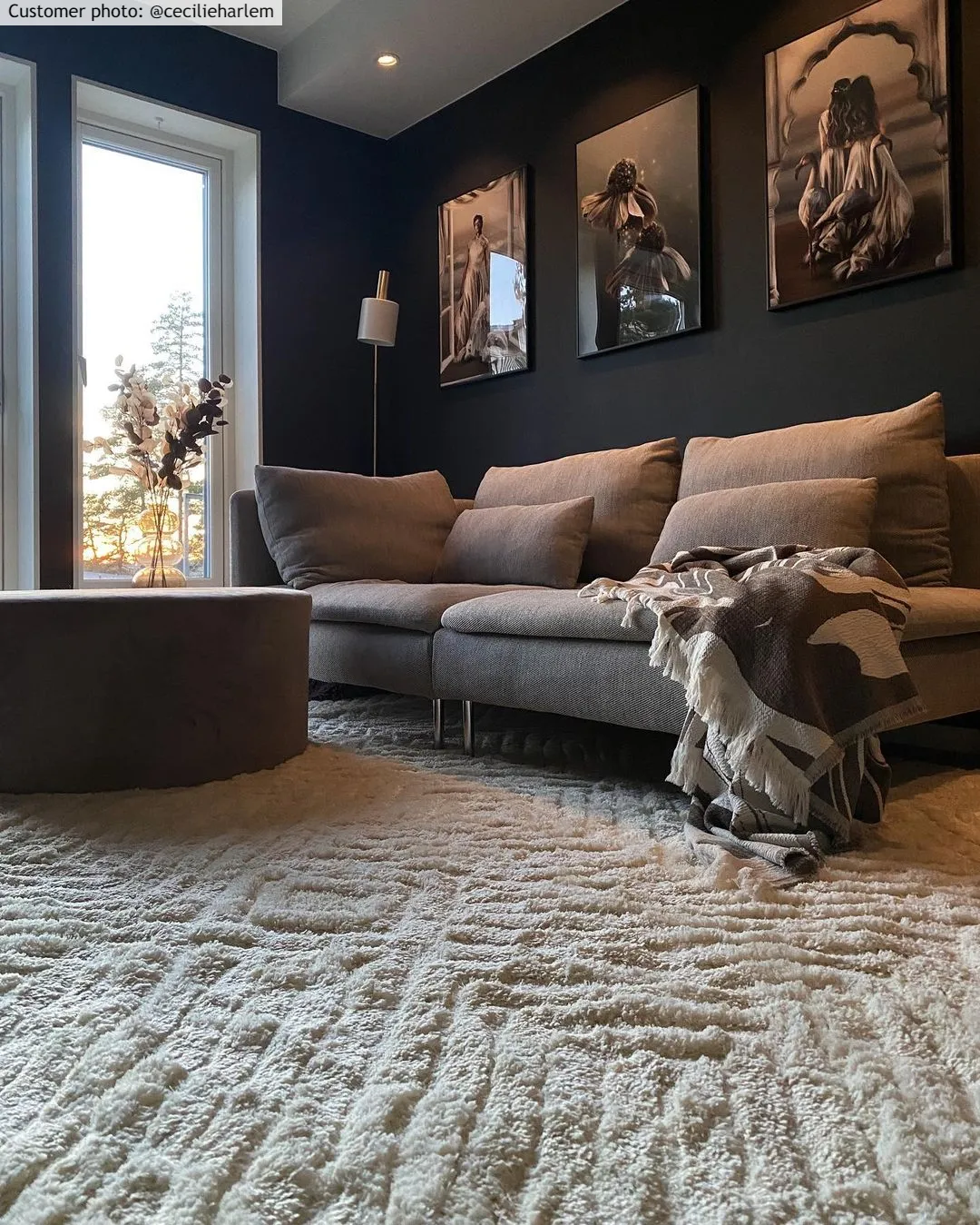 Kerek szőnyegek - Monti (offwhite)