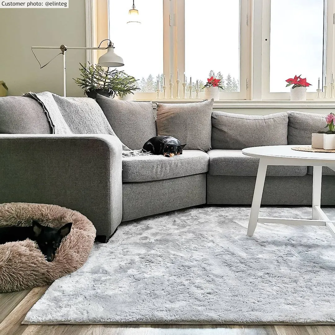 Shaggy szőnyeg - Aranga Super Soft Fur (szürke)