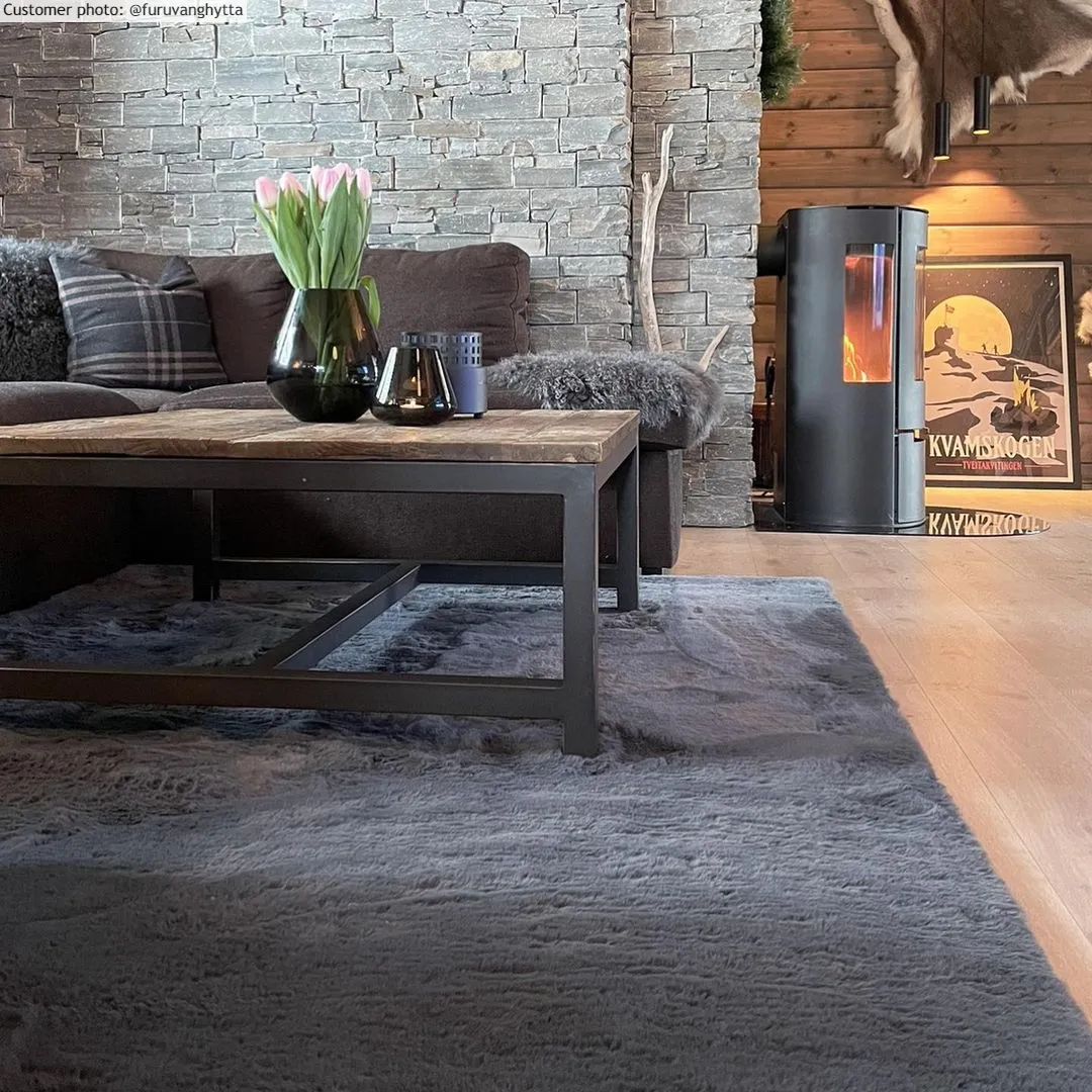 Shaggy szőnyeg - Aranga Super Soft Fur (antracit)