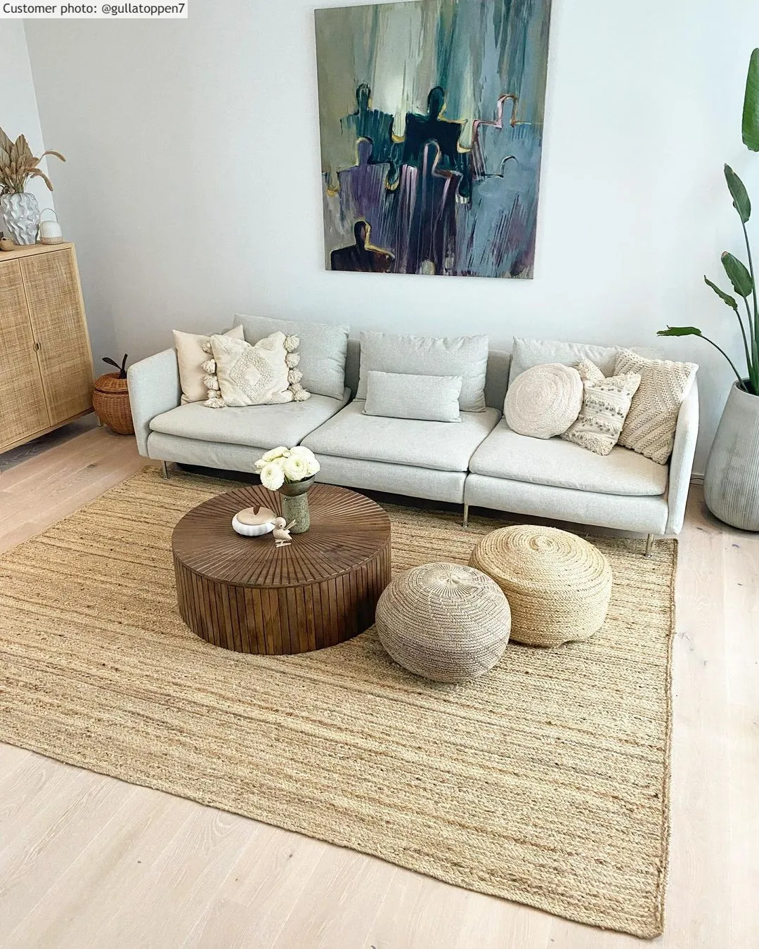 Kerek szőnyegek - San Francisco (zsákruha)