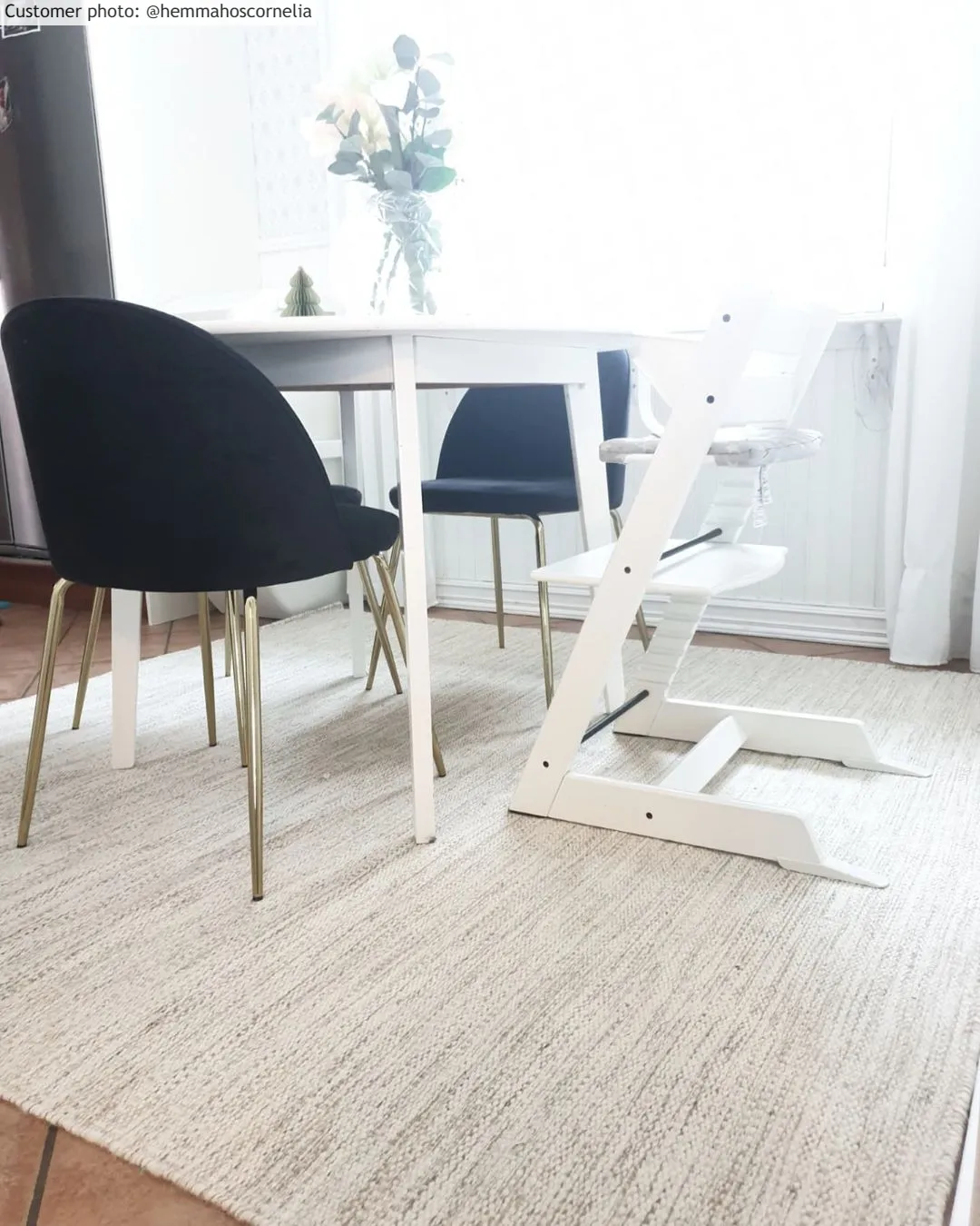 Gyapjúszőnyeg - Dhurry (természetes)