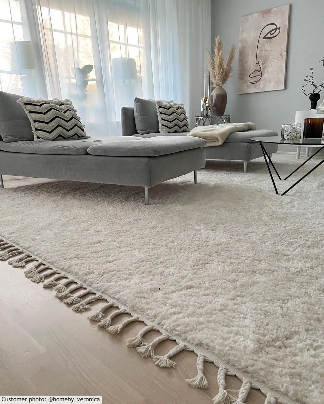 Shaggy szőnyeg - Cudillero (bézs)