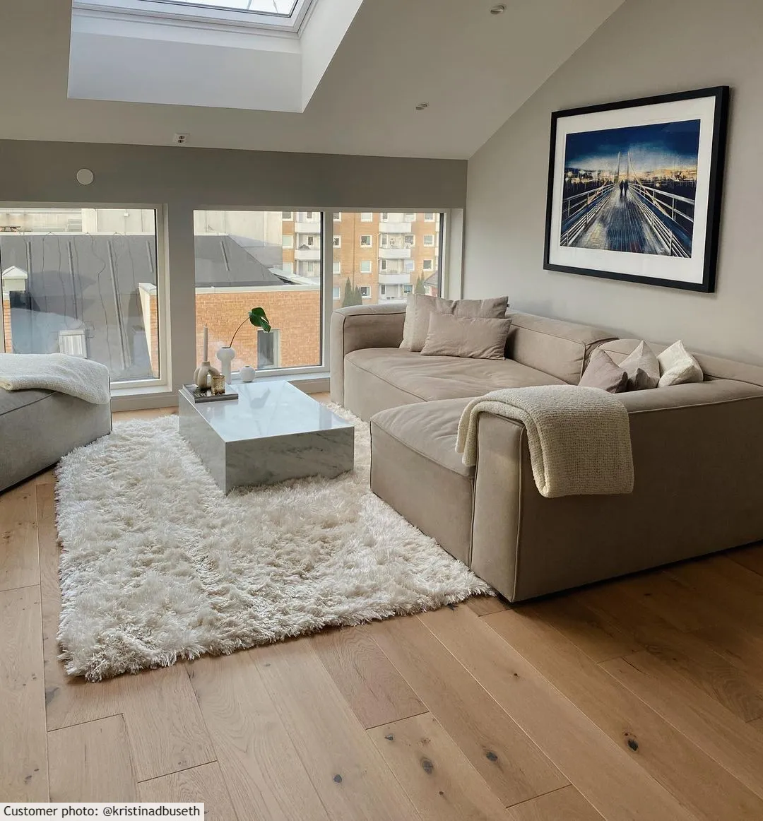 Shaggy szőnyeg - Janjira (fehér)