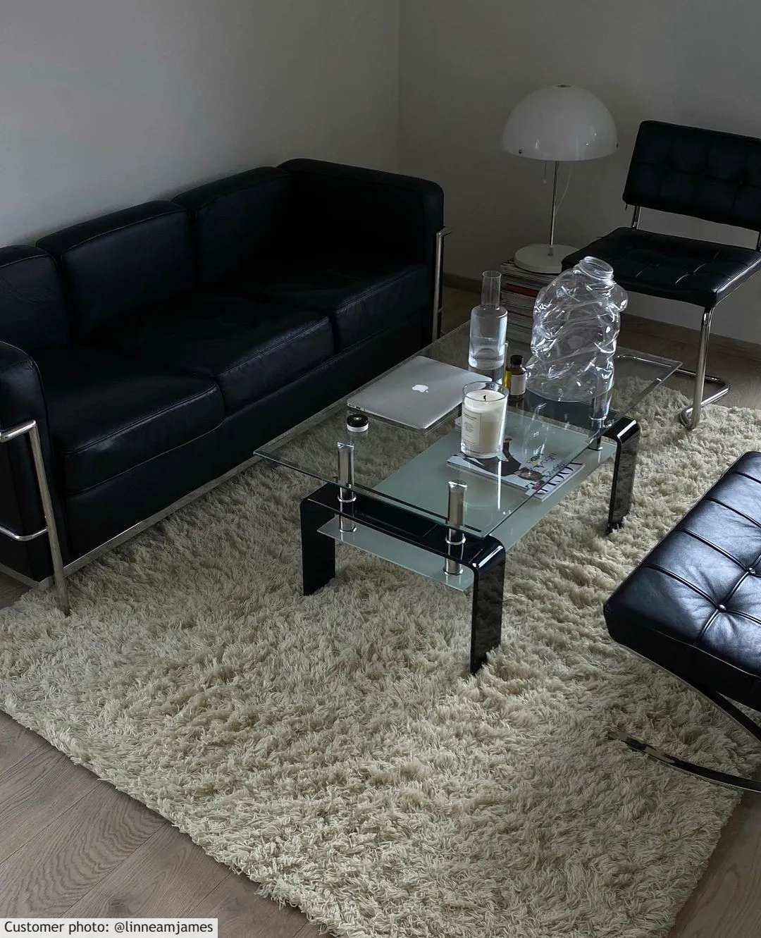 Gyapjúszőnyeg - Aliste Wool Shaggy (alabaster gleam)