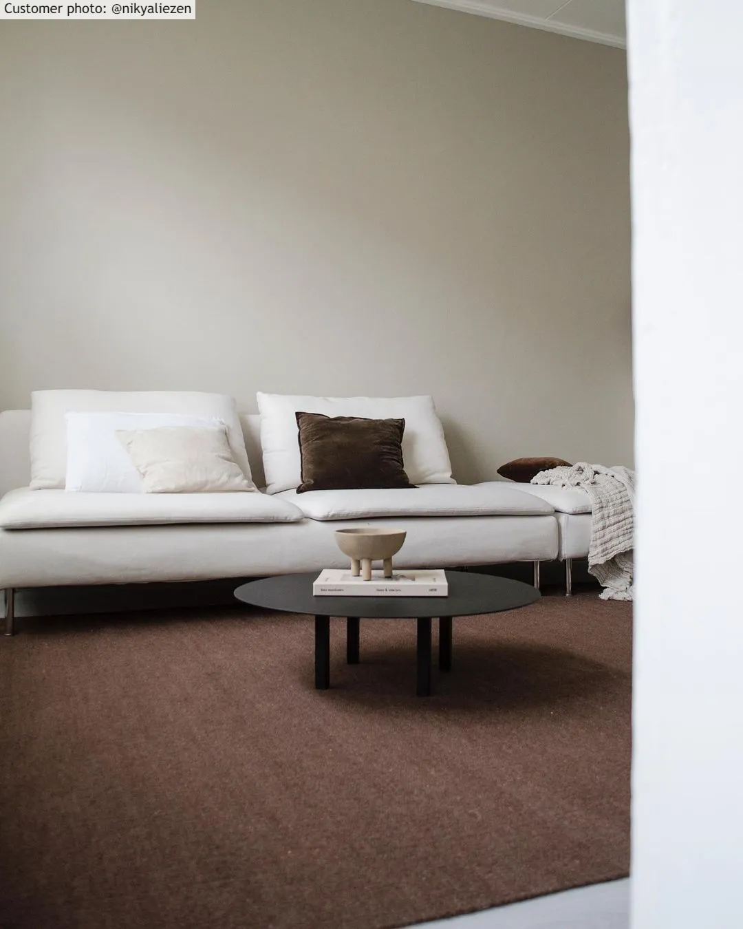 Gyapjúszőnyeg - Hamilton (Deep Taupe)