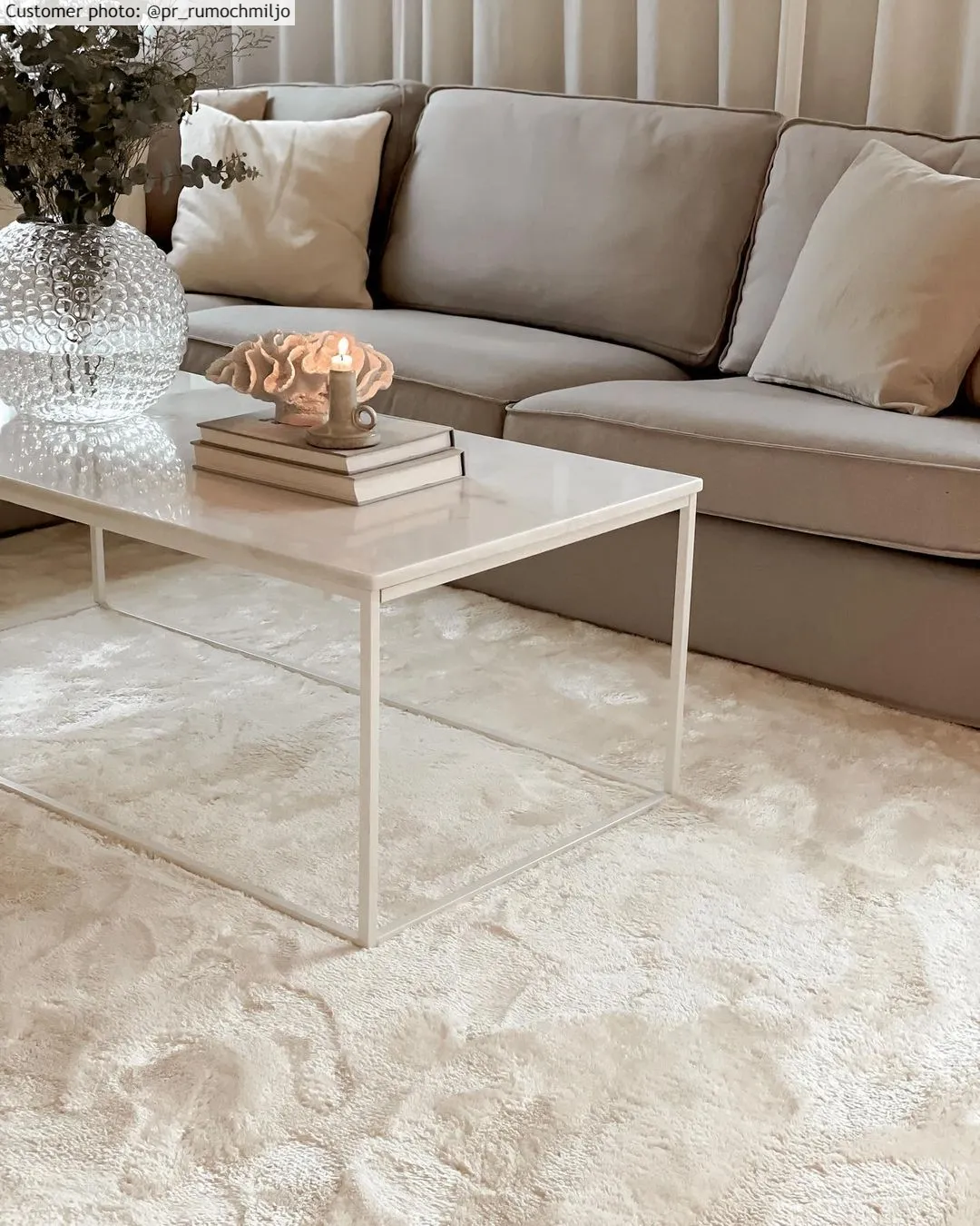 Shaggy szőnyeg - Aranga Super Soft Fur (bézs)