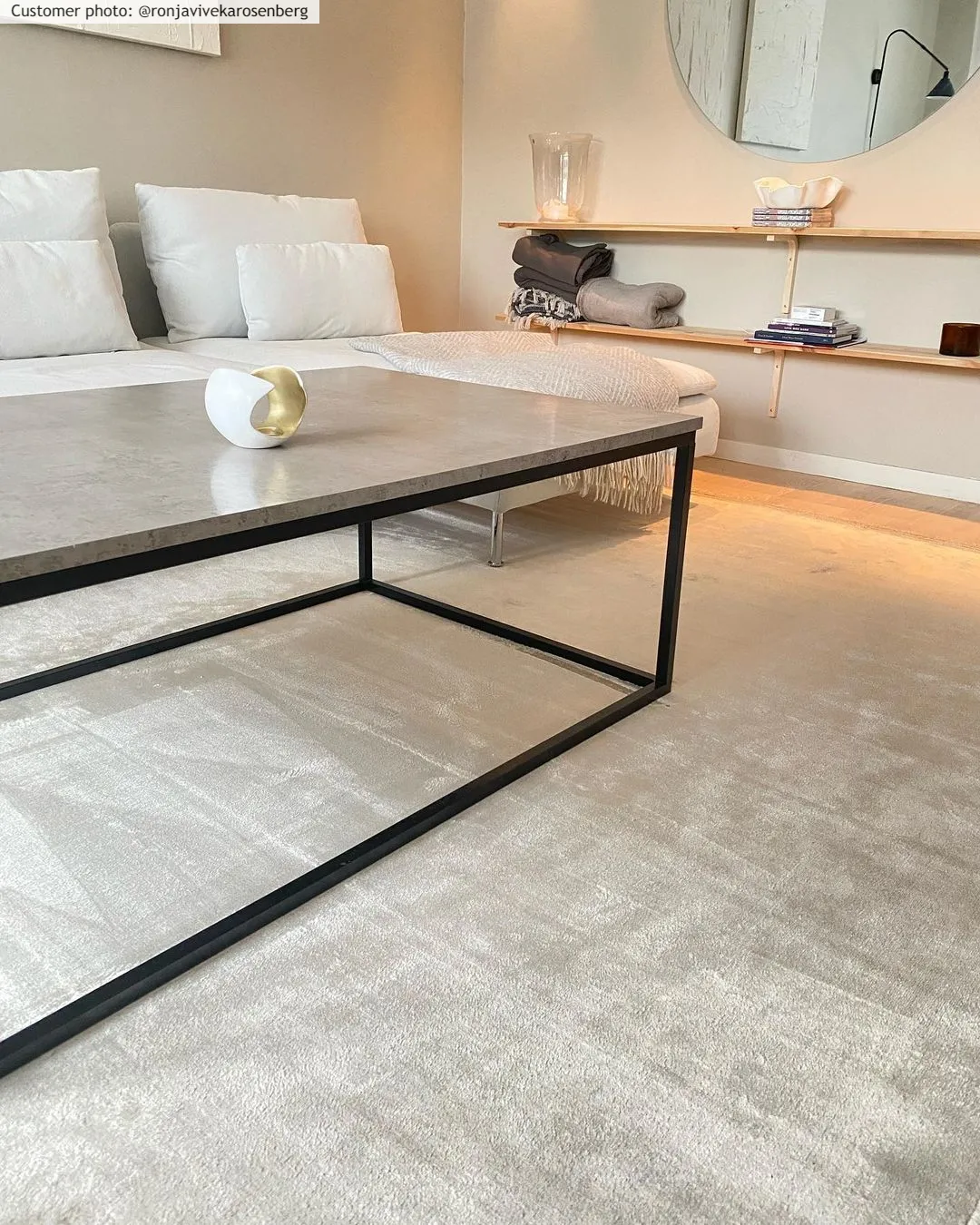 Wilton szőnyeg - Art Silk (világosszürke/bezs)