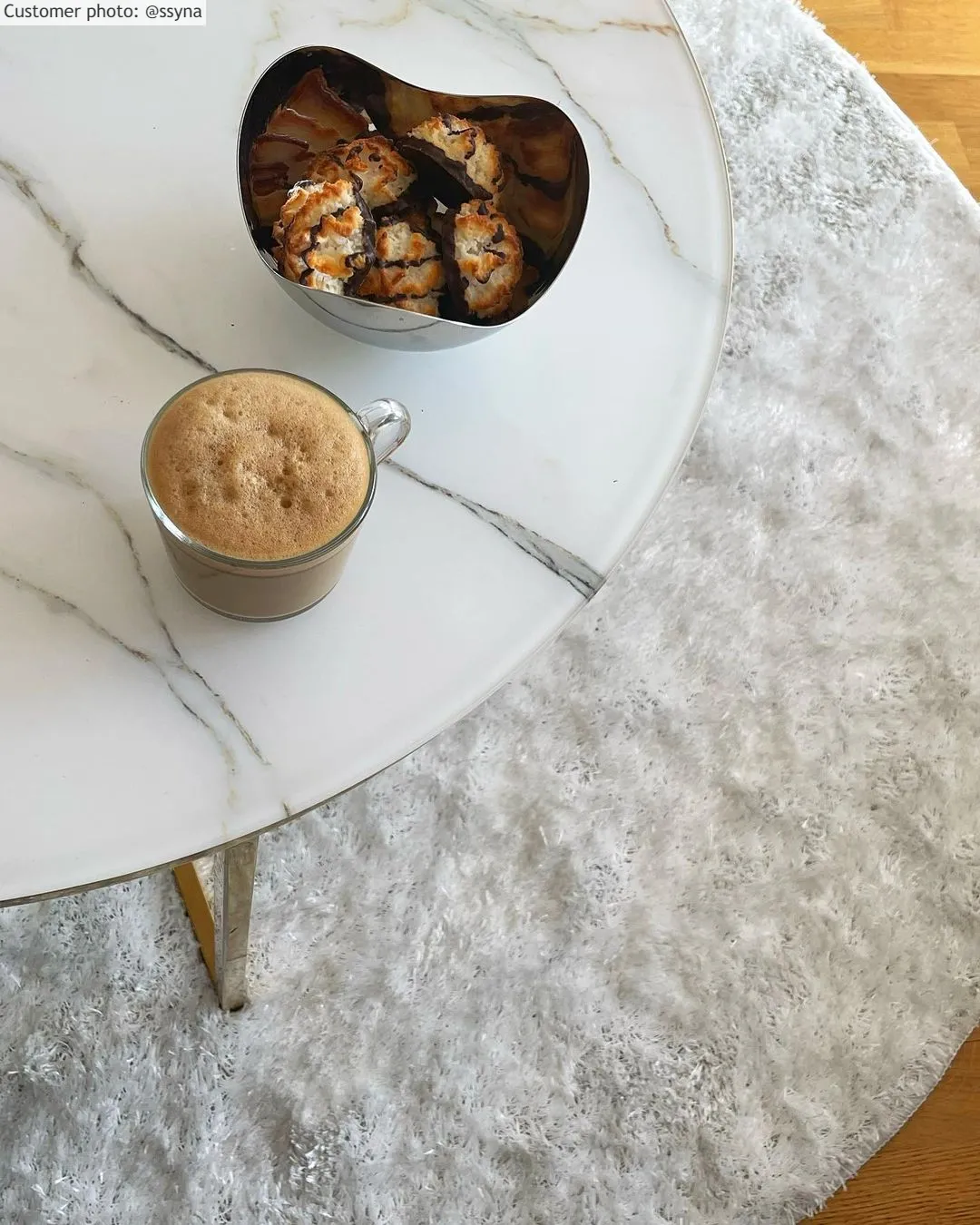 Kerek szőnyegek - Cosy (fehér)