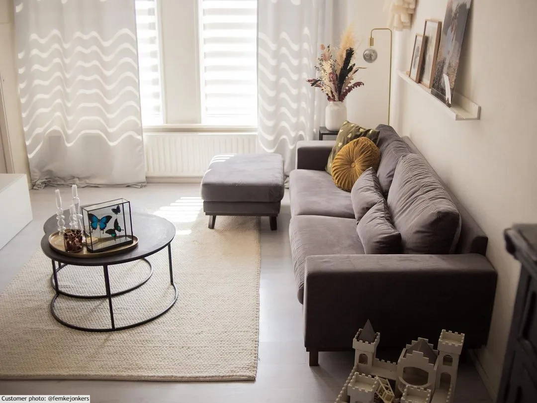 Gyapjúszőnyeg - Avafors Wool Bubble (bézs)